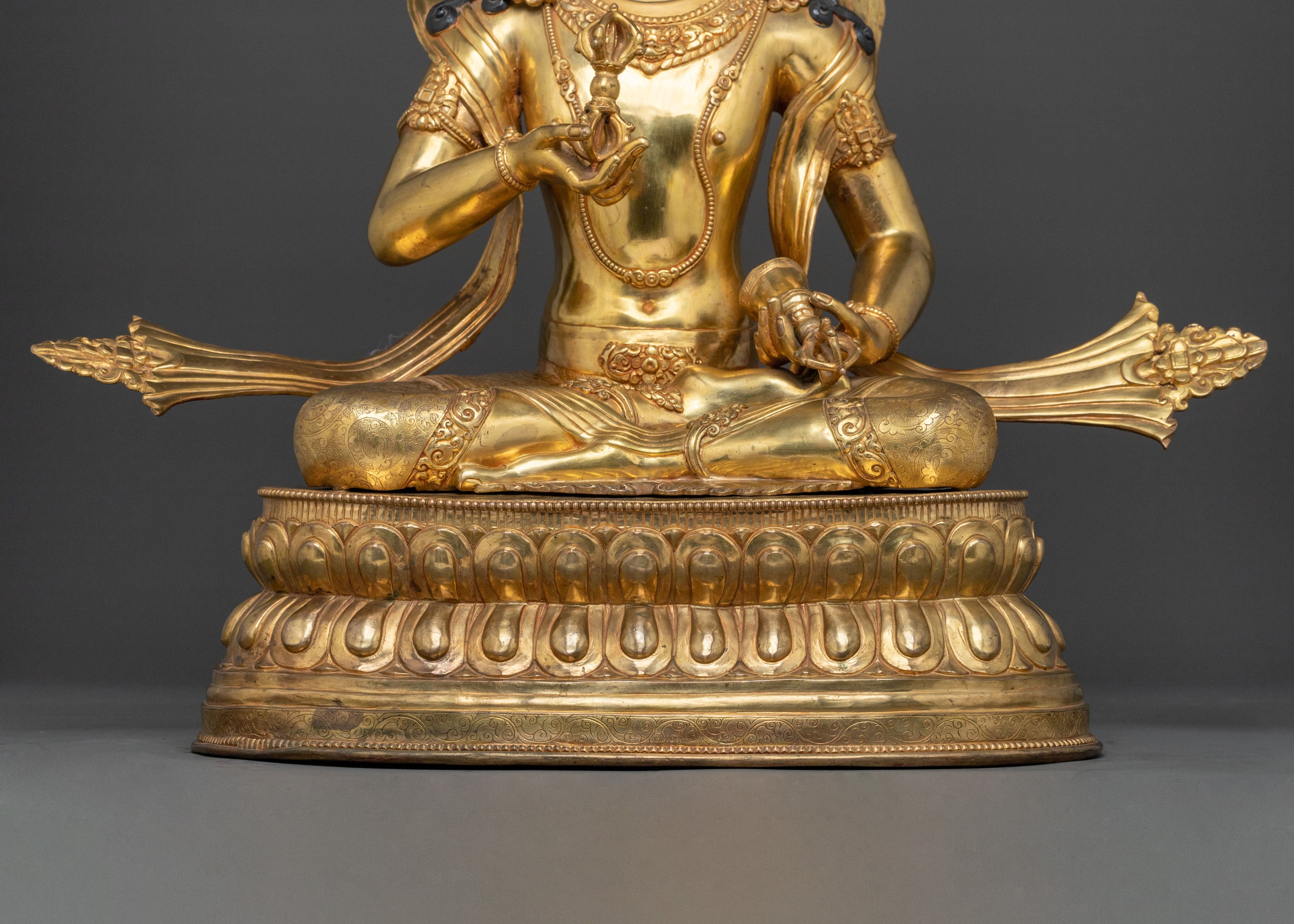 Vajrasattva Traditional Statue | Altar Decor