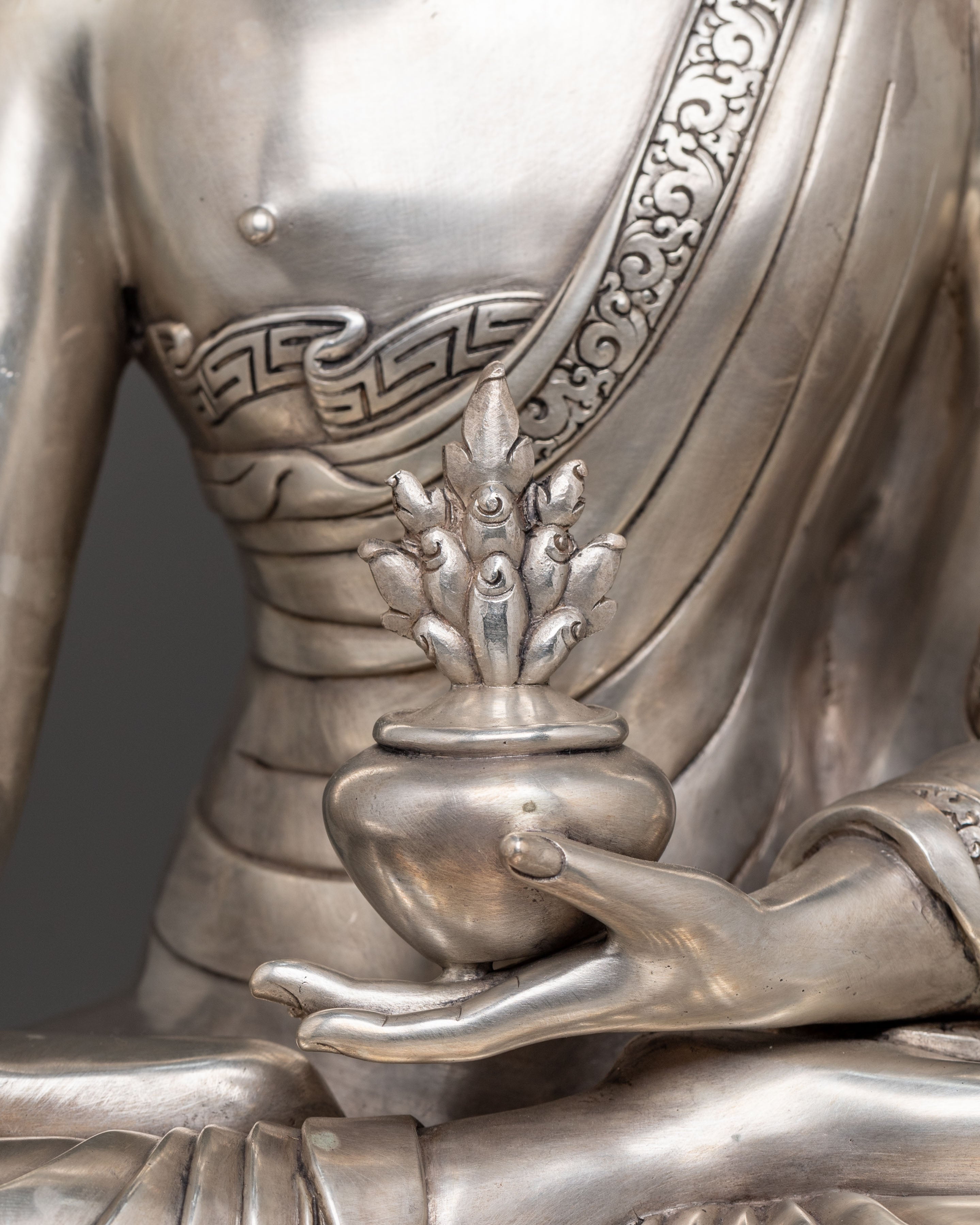 Medicine Buddha Spiritual Statue | Meditation Altar Decor