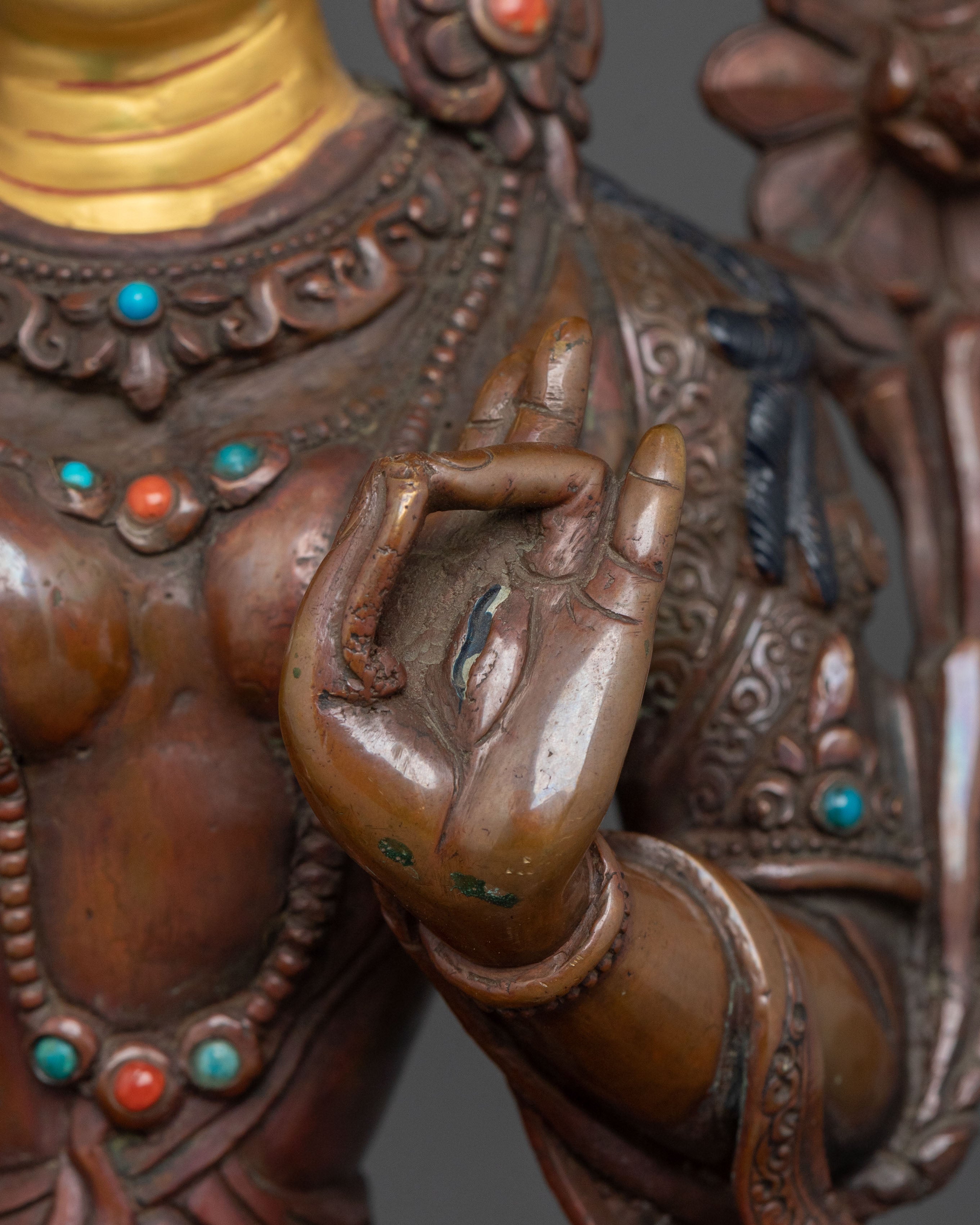 White Tara Sacred Statue | Divine Guardian