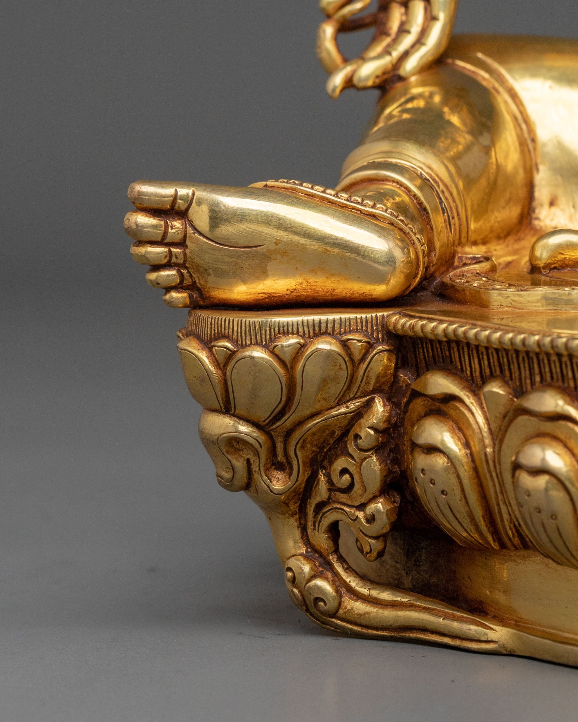 Traditional Green Tara Sculpture | Home Decor