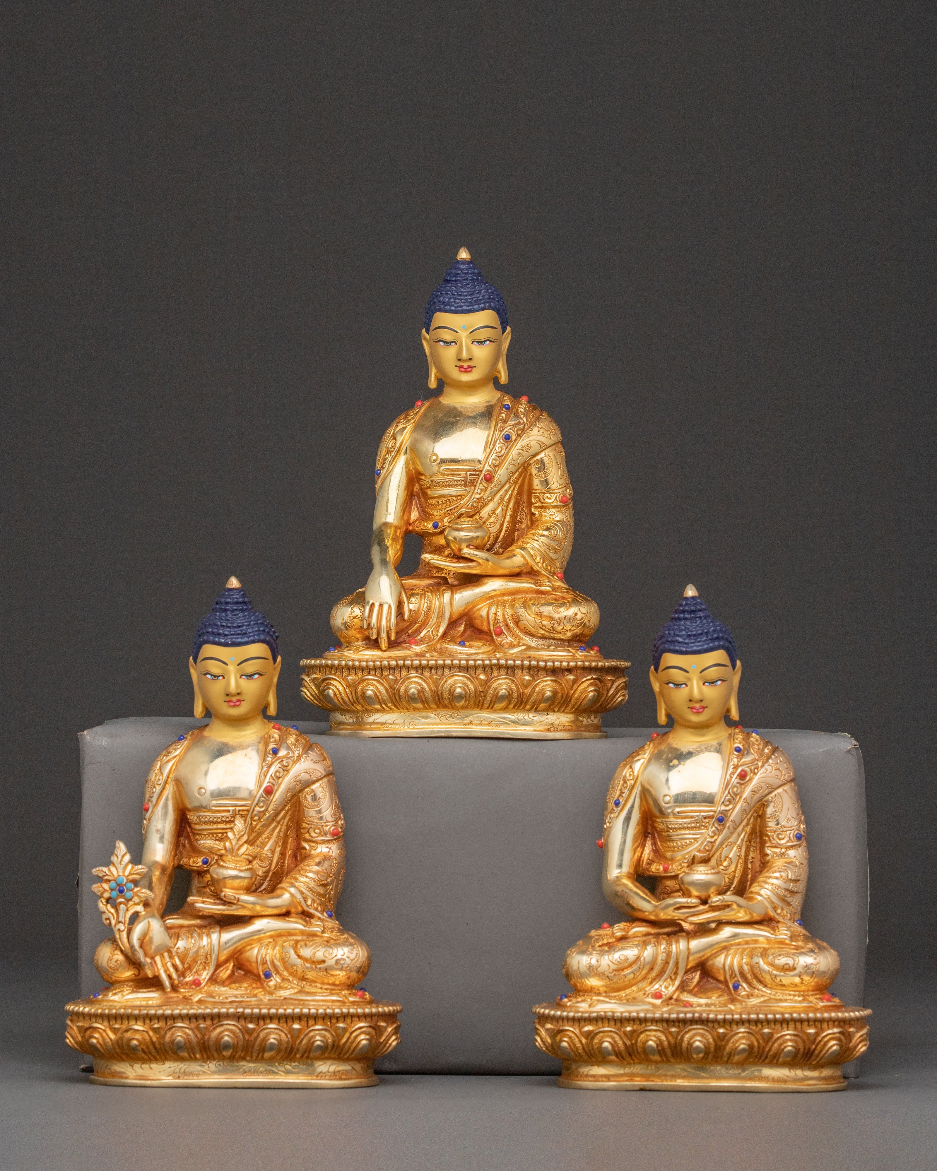 Three Buddhas Set