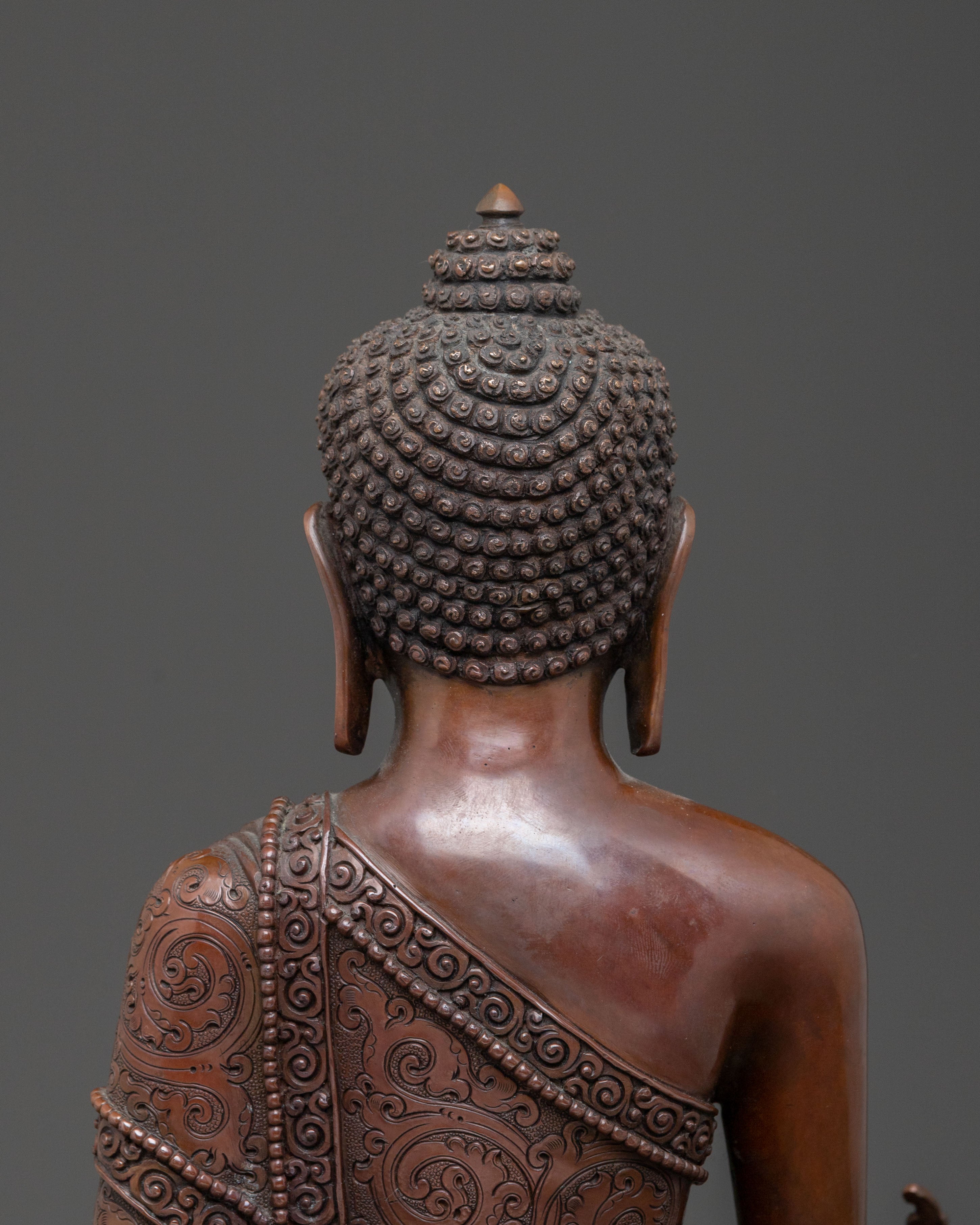 Handcrafted Medicine Buddha Statue: Spiritual Healing