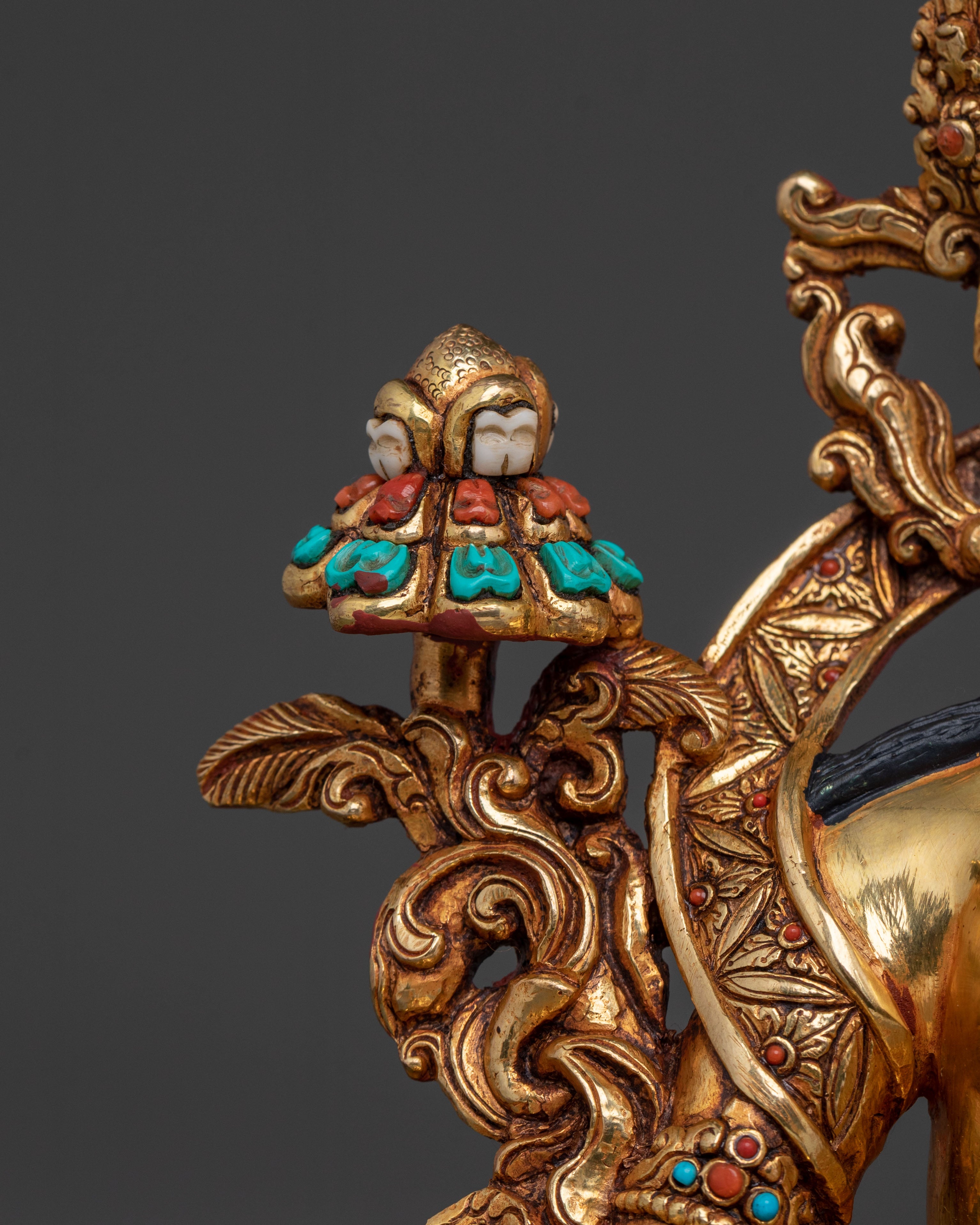 Green Tara: Handcrafted Mother Figurine