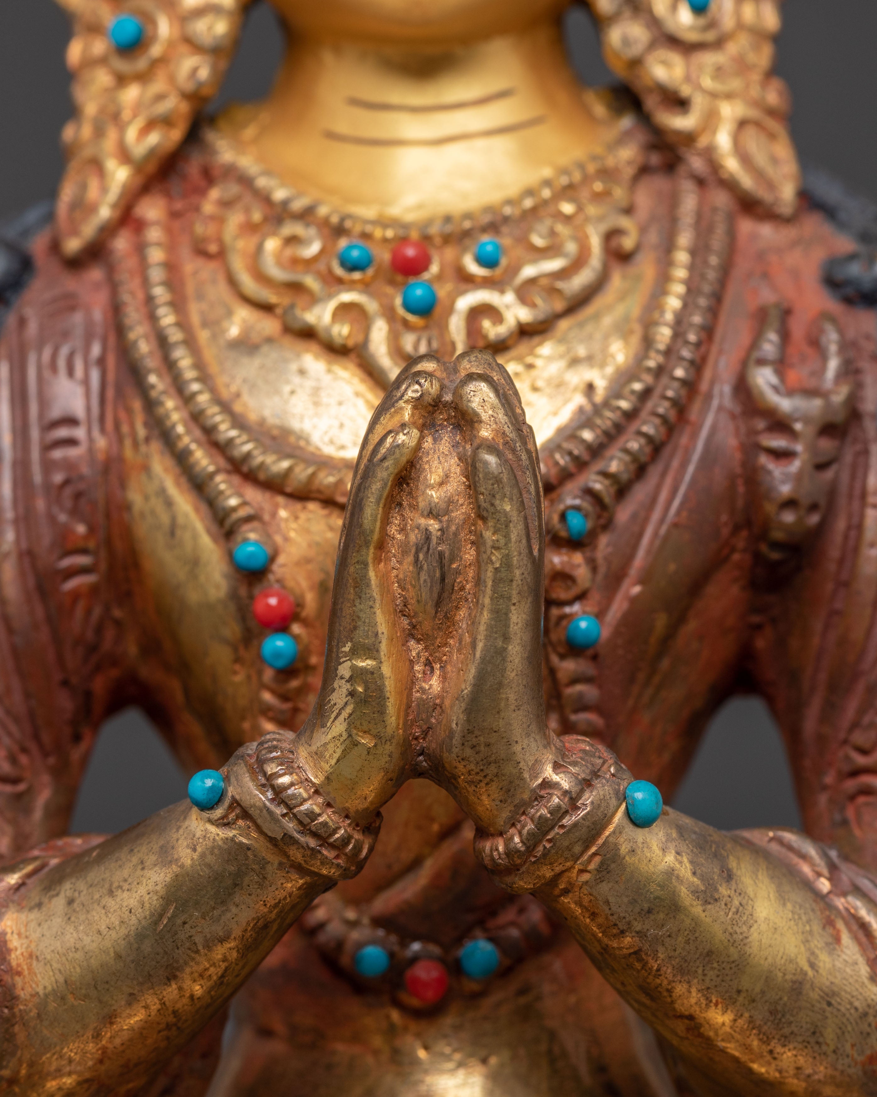 Chenrezig Tibetan Buddha Statue | Compassion and Serenity