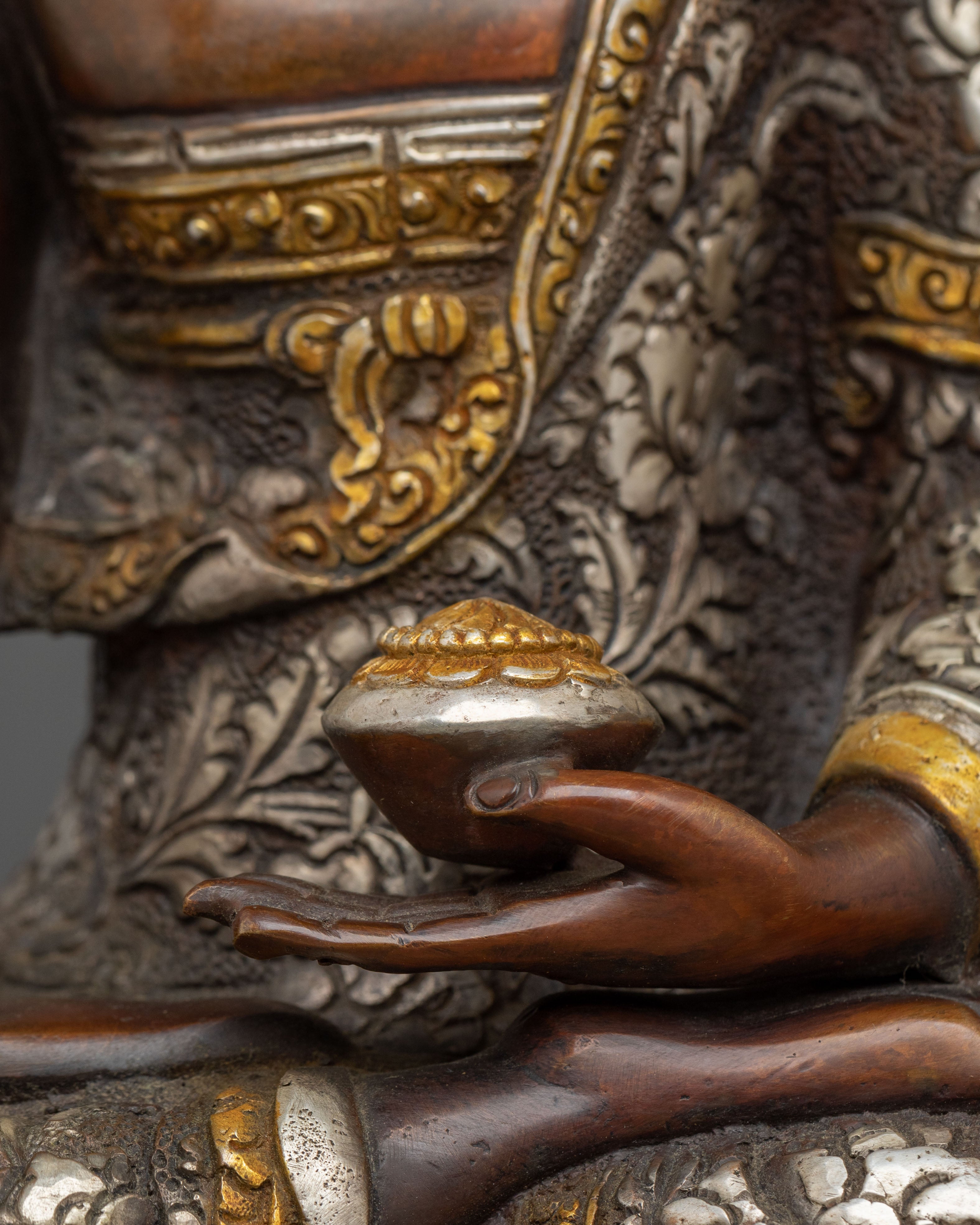 Handmade Gautama Buddha Sculpture | Himalayan Figurine