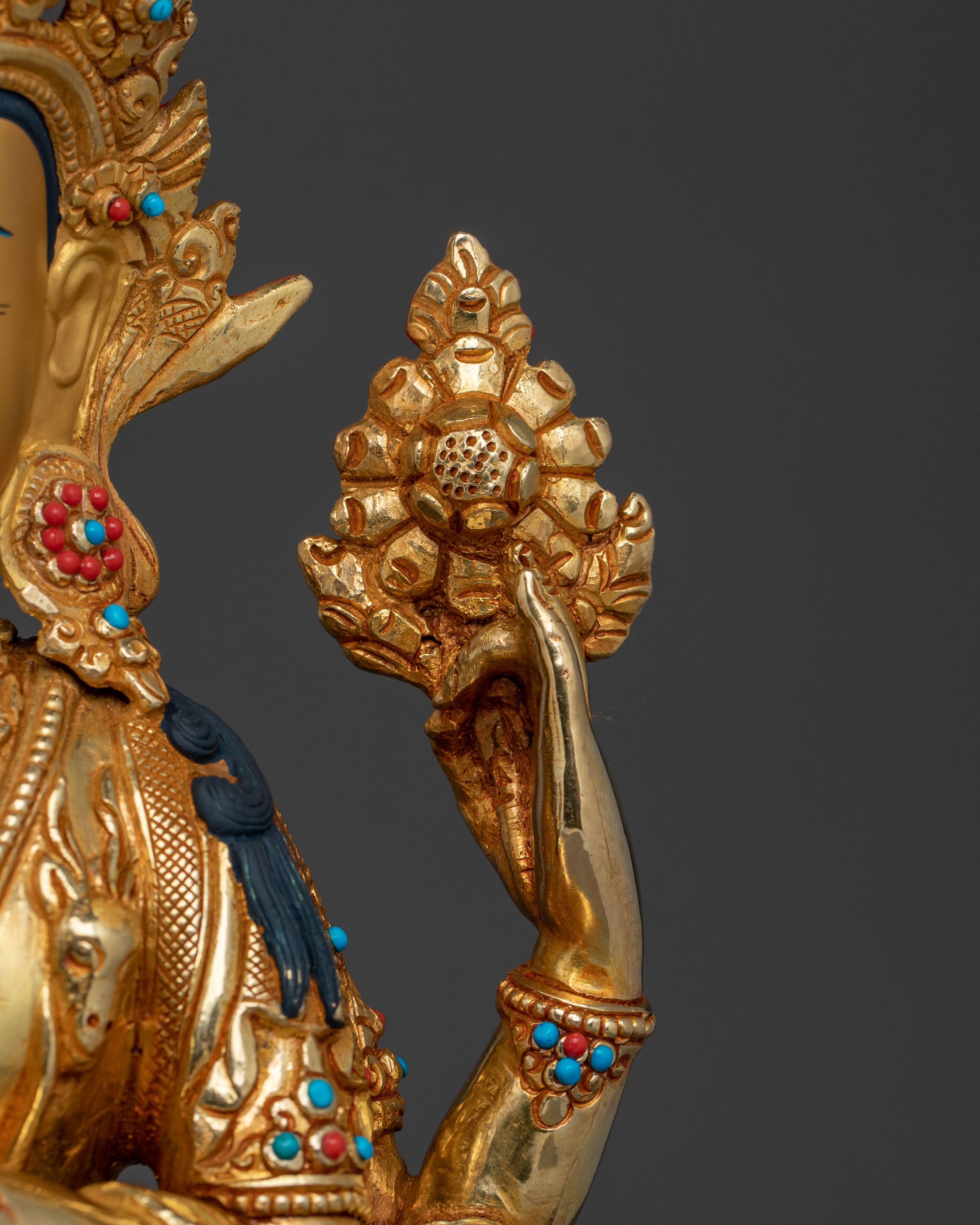 Chenrezig Statue Symbol of Compassion | Bodhisattva of Compassion