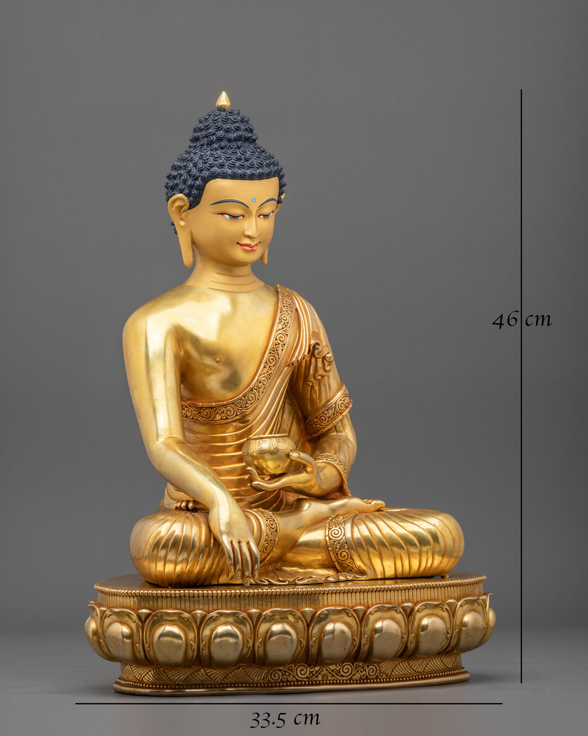 Shakyamuni Buddha Statue | Buddhist Enlightened Teacher Sculpture