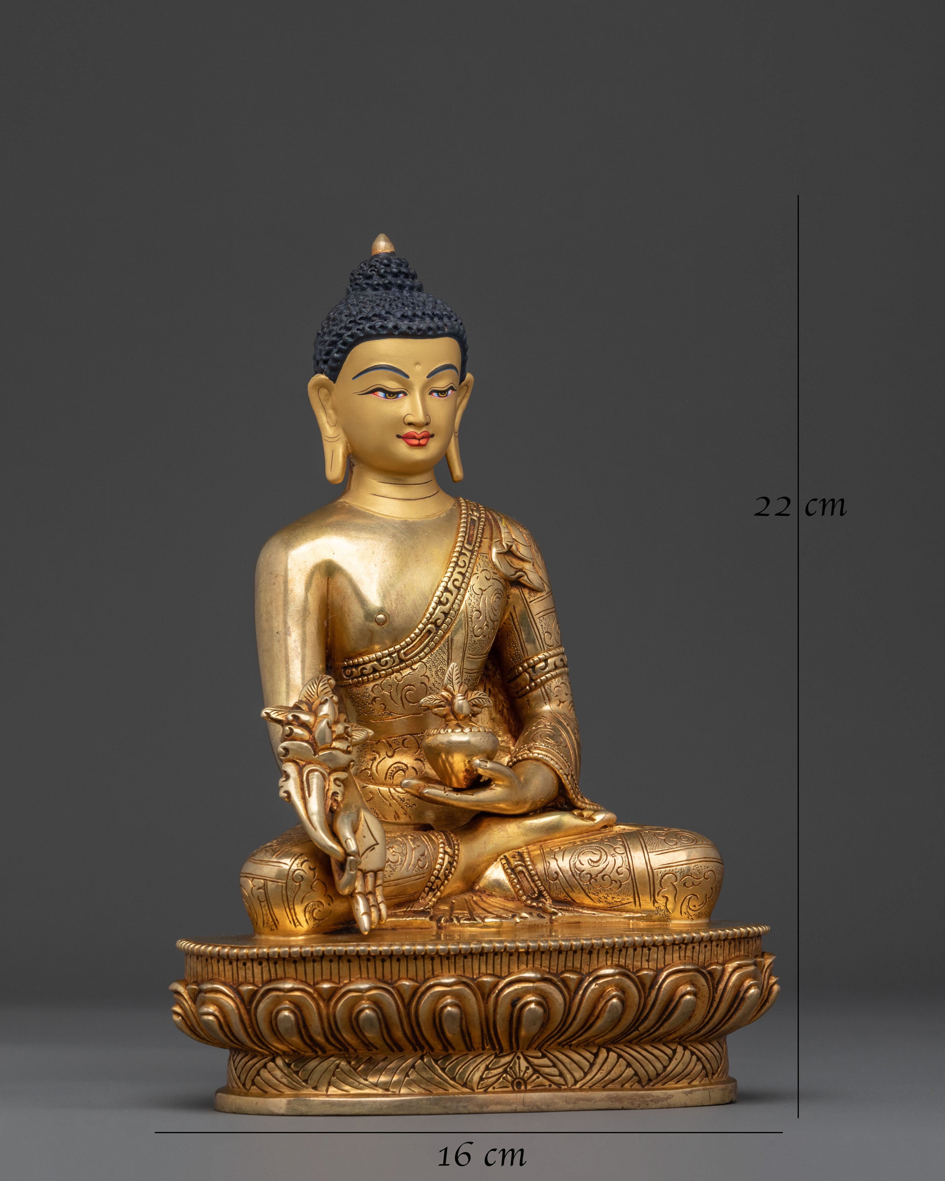 Medicine Buddha Handcrafted Statue | Spiritual Healer