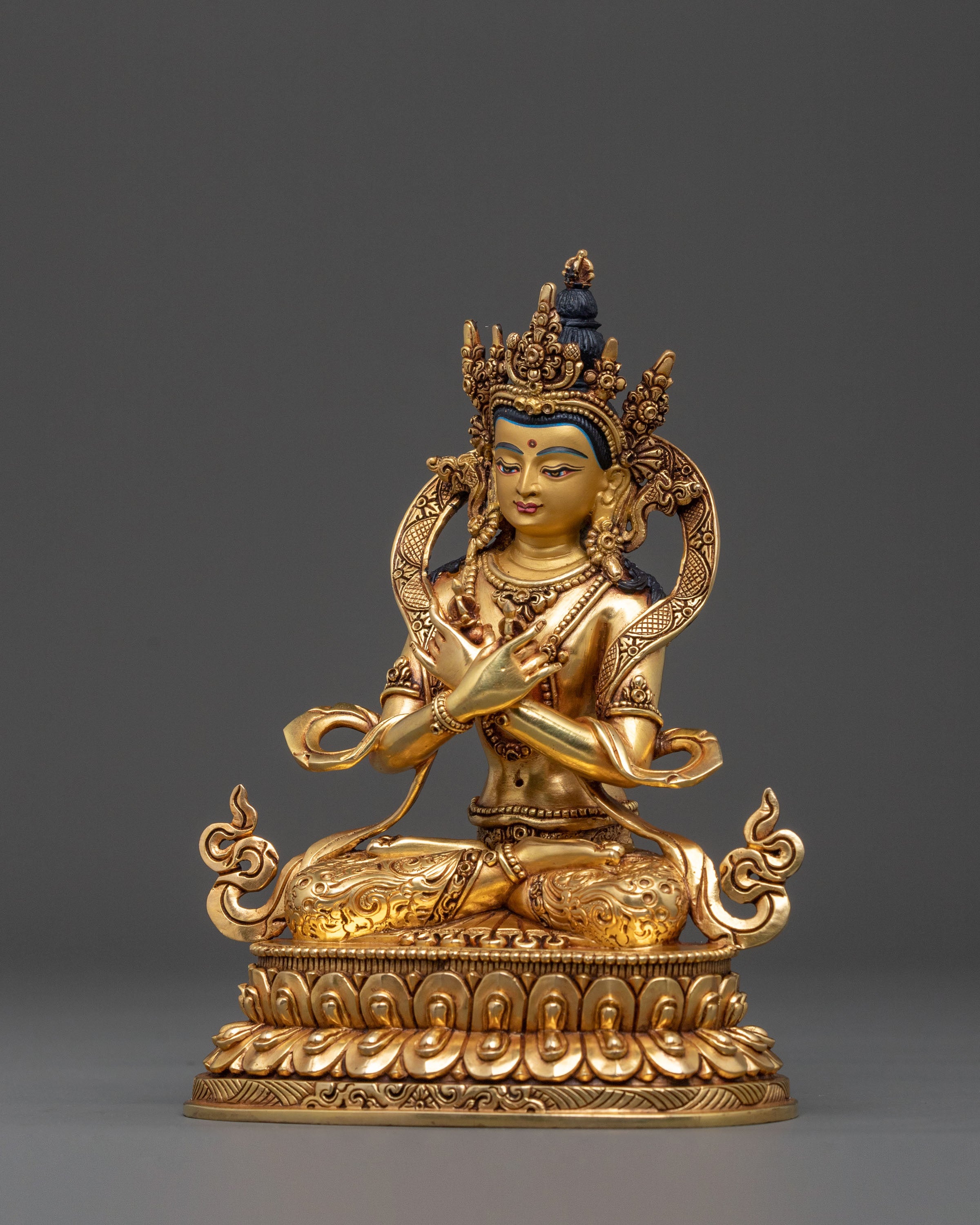 Handmade Vajradhara Sculpture: Buddhist Home Decor