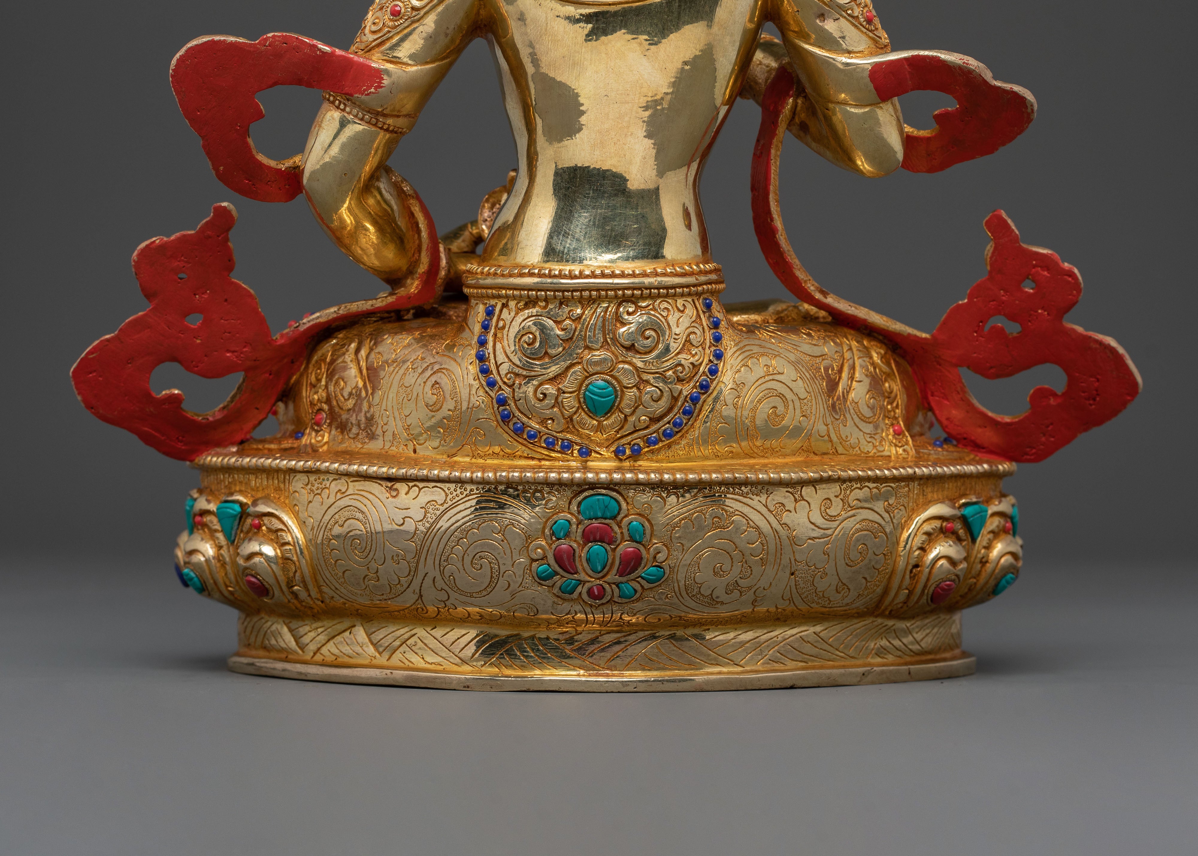 Vajrasattva 24k Gold Gilded Spiritual Form