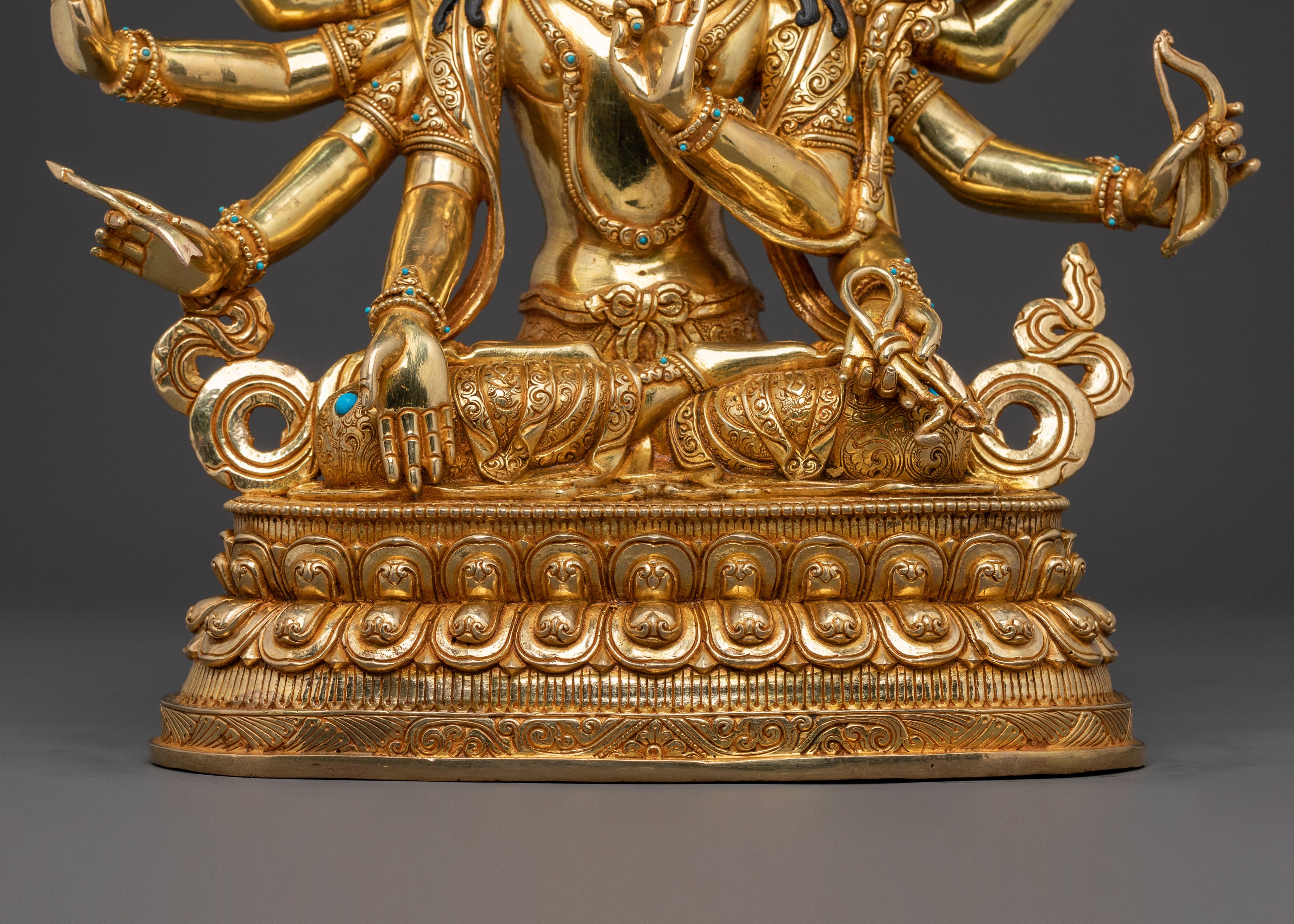 Maha Manjushri Sacred Sculpture | Bodhisattva of Supreme Wisdom