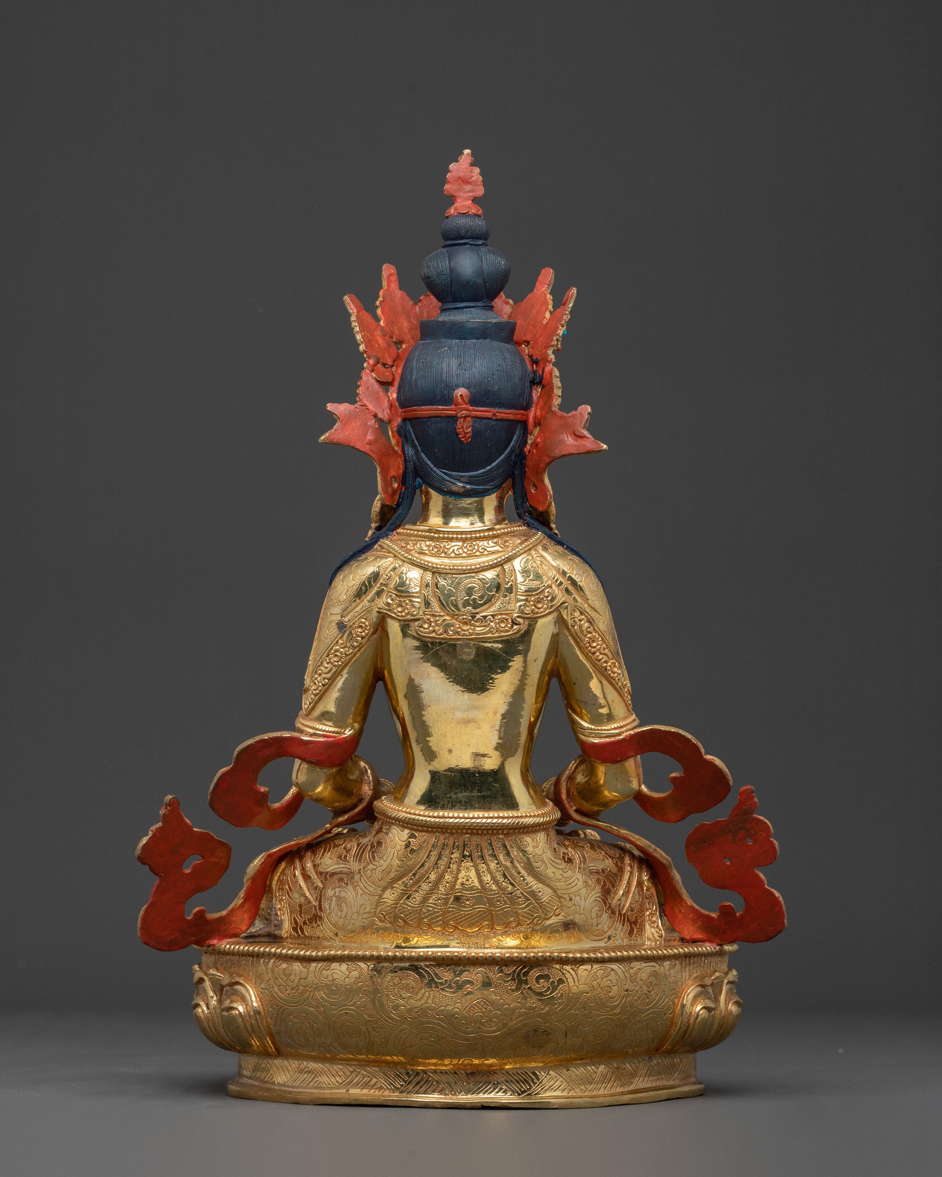 Handcrafted Amitayus Buddha Statue | Longevity Figure