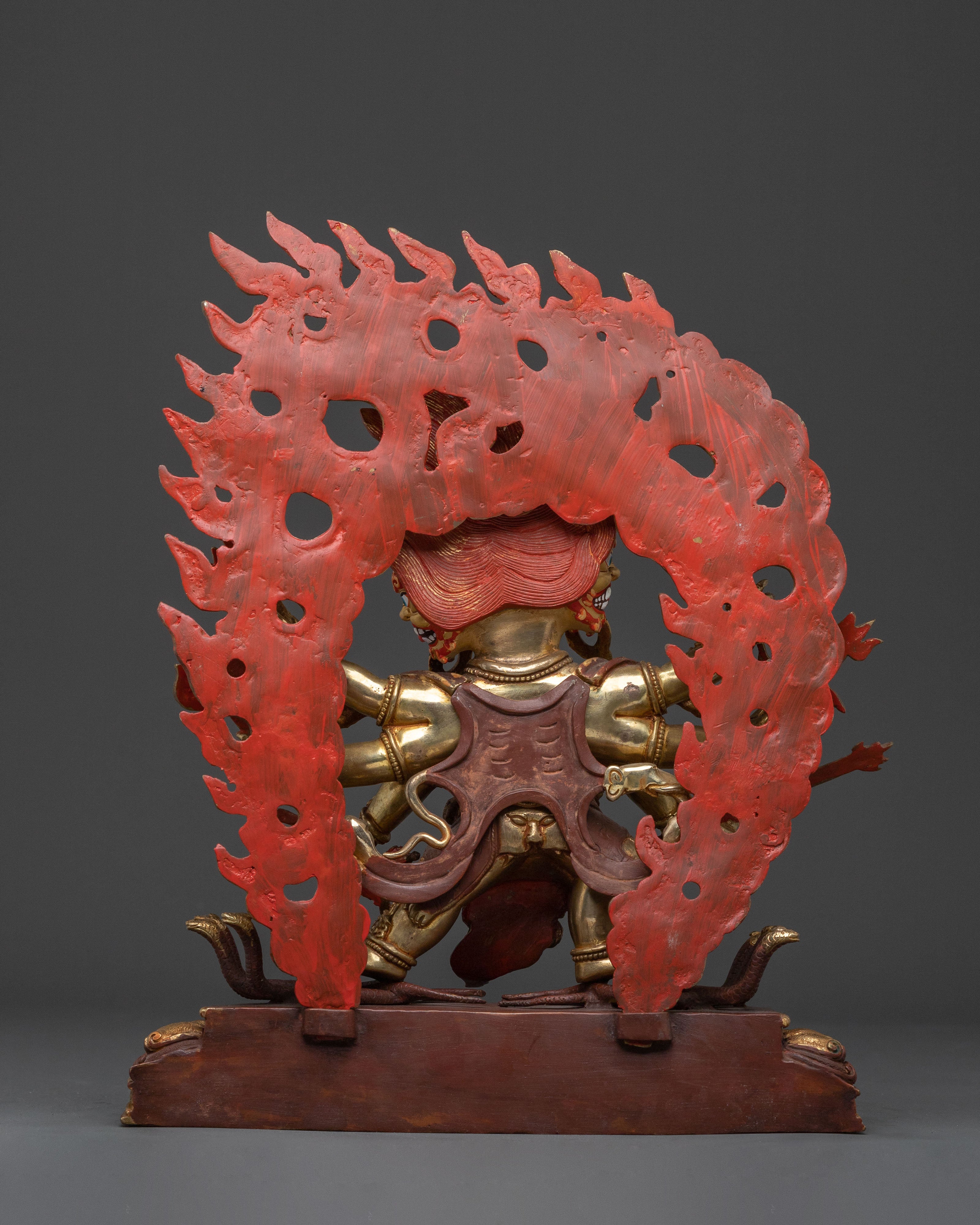 Wrathful Hayagriva Statue | Buddhist Protector Altar Decor