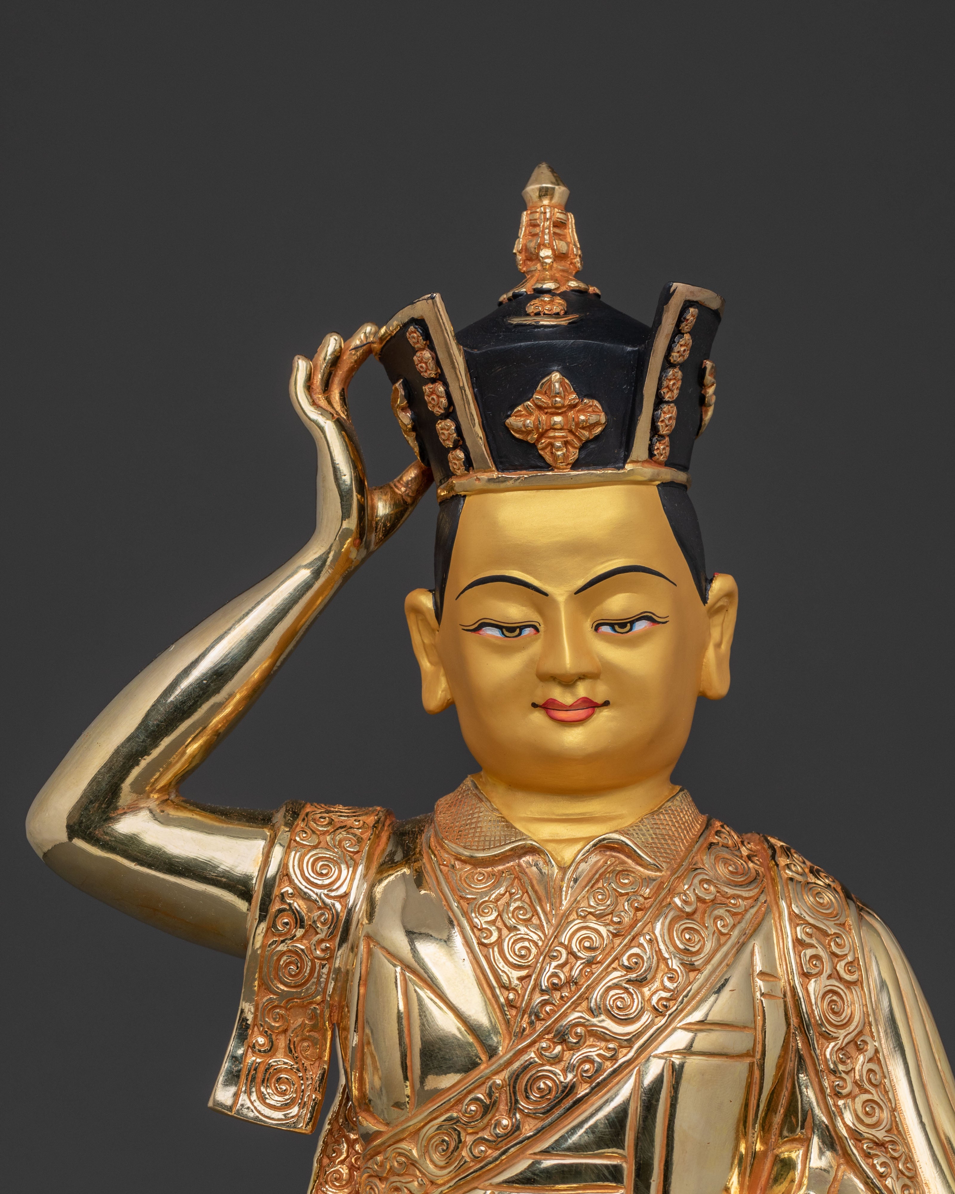 Karmapa Traditional Statue | Spiritual Home Decor