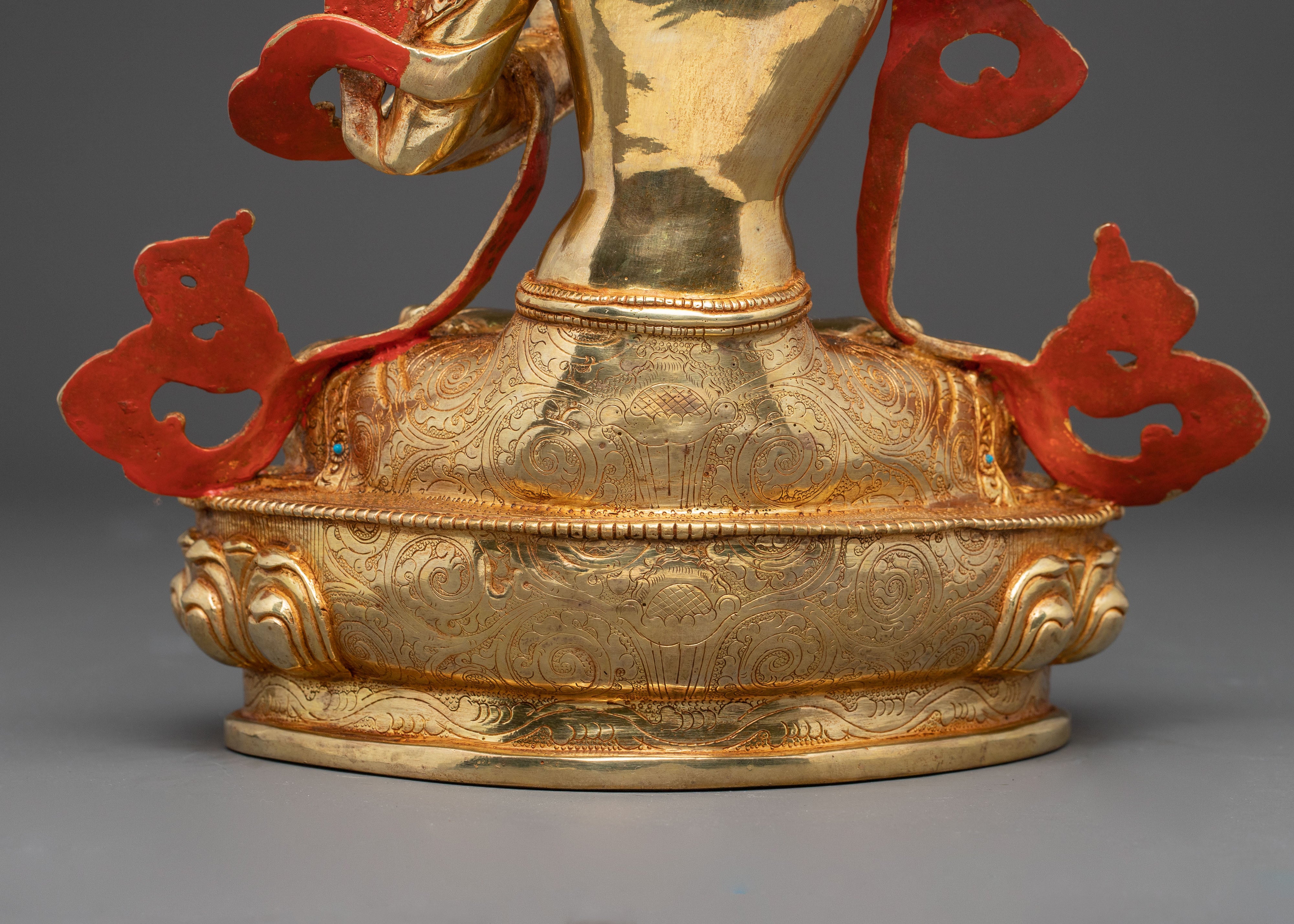 Bodhisattva Manjushri Handcrafted Statue | Guardian of Knowledge and Insight