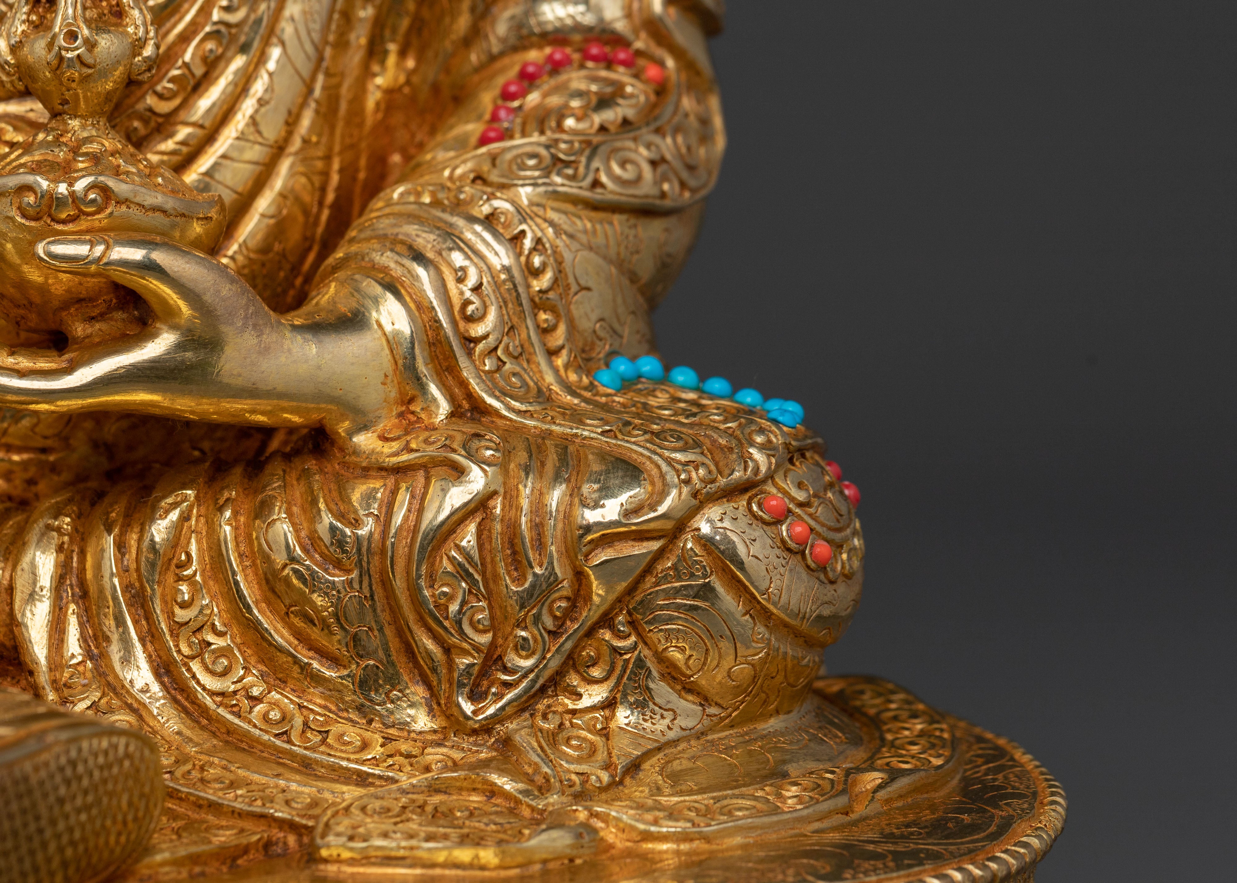 Guru Rinpoche Sacred Figurine | Altar Decor