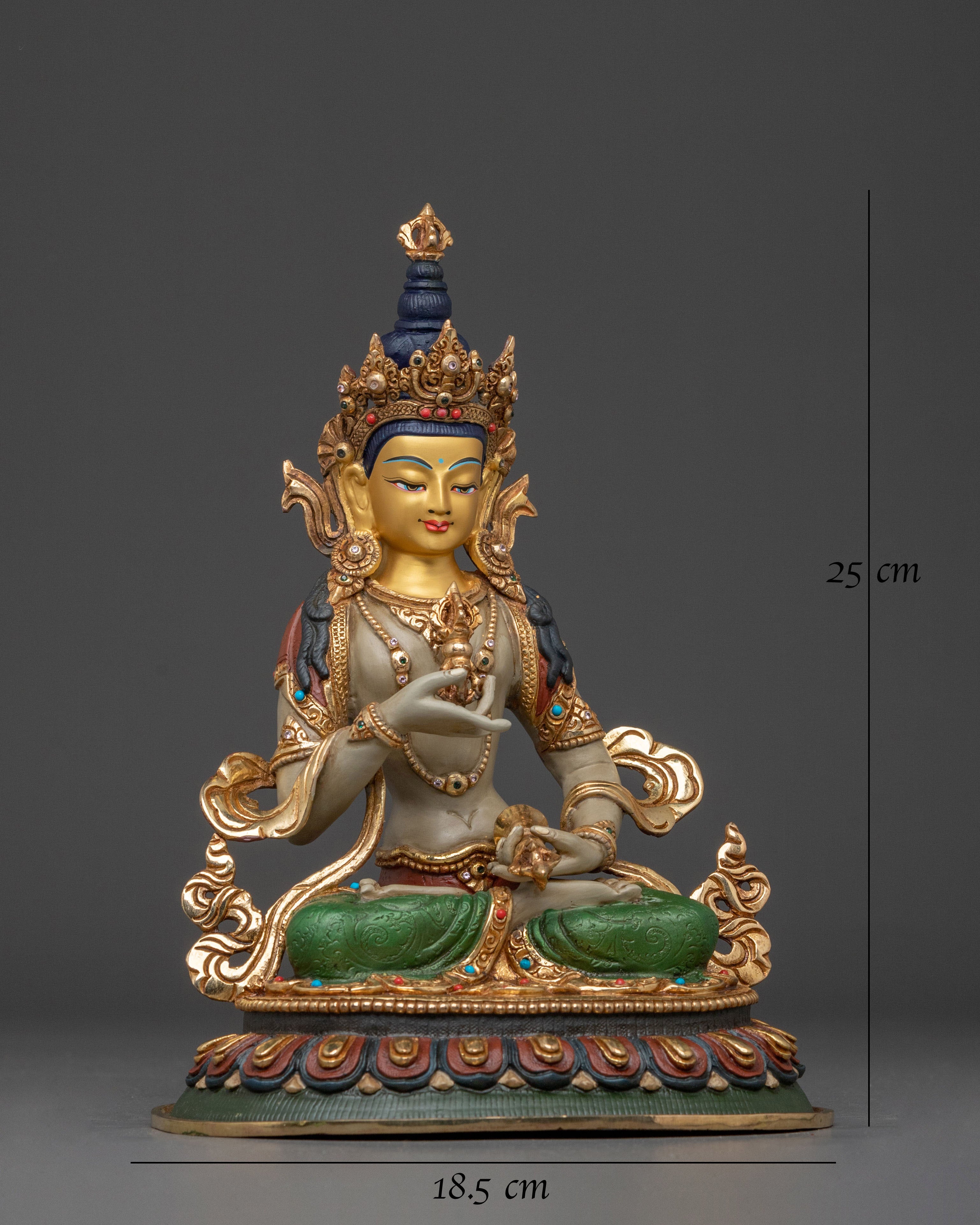 Handmade Vajrasattva Figurine | Purification Deity