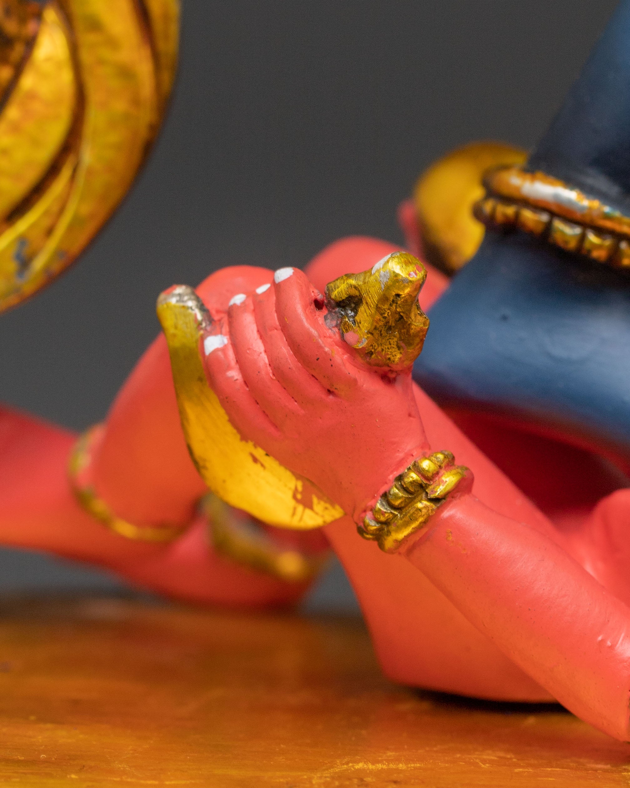 Simhamukha Wrathful Deity Statue | Spiritual Figure