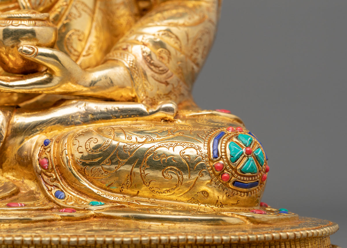 Spiritual Sage Shakyamuni Buddha Copper Statue