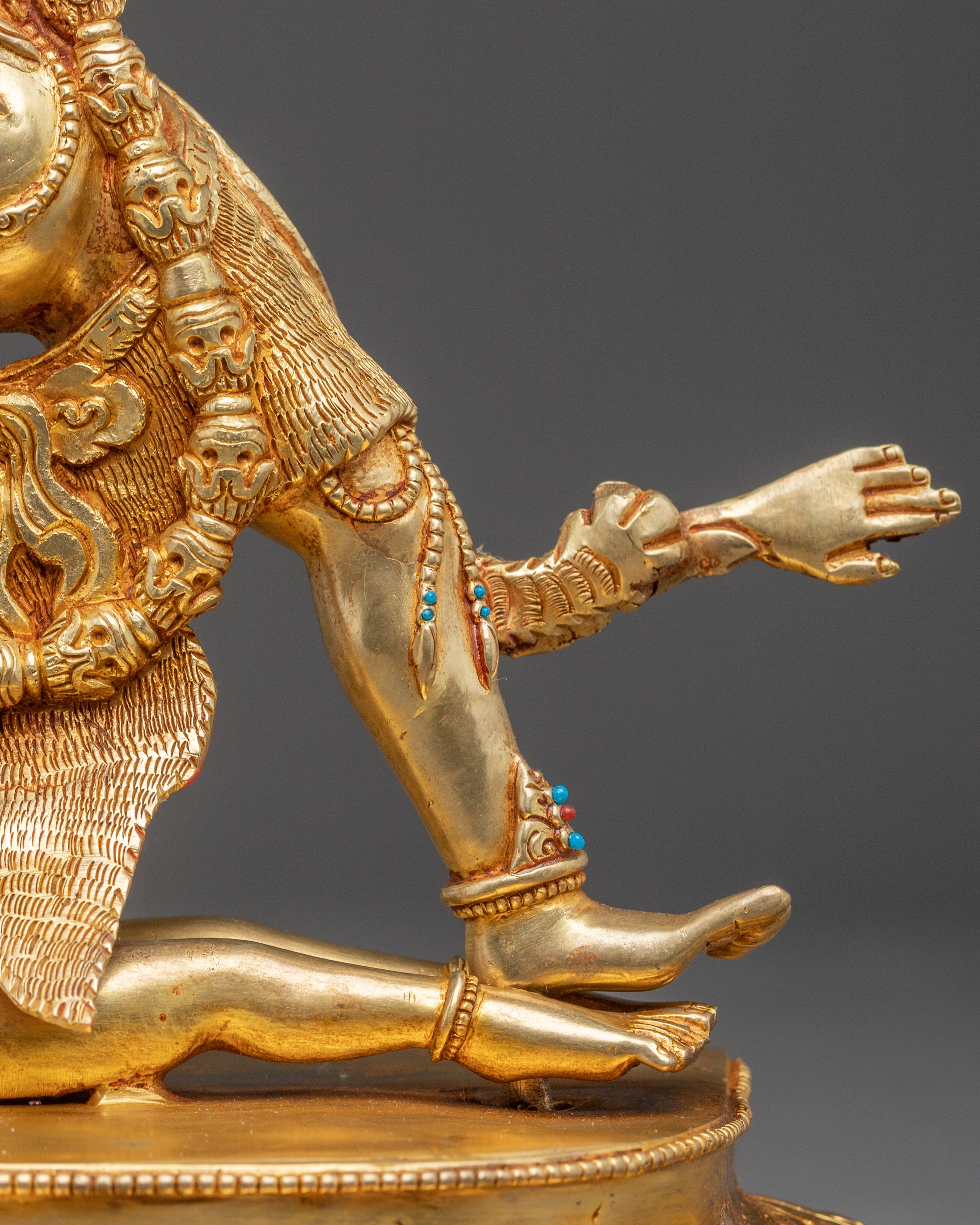 Copper Ekajati Statue: Guardian of the Dharma