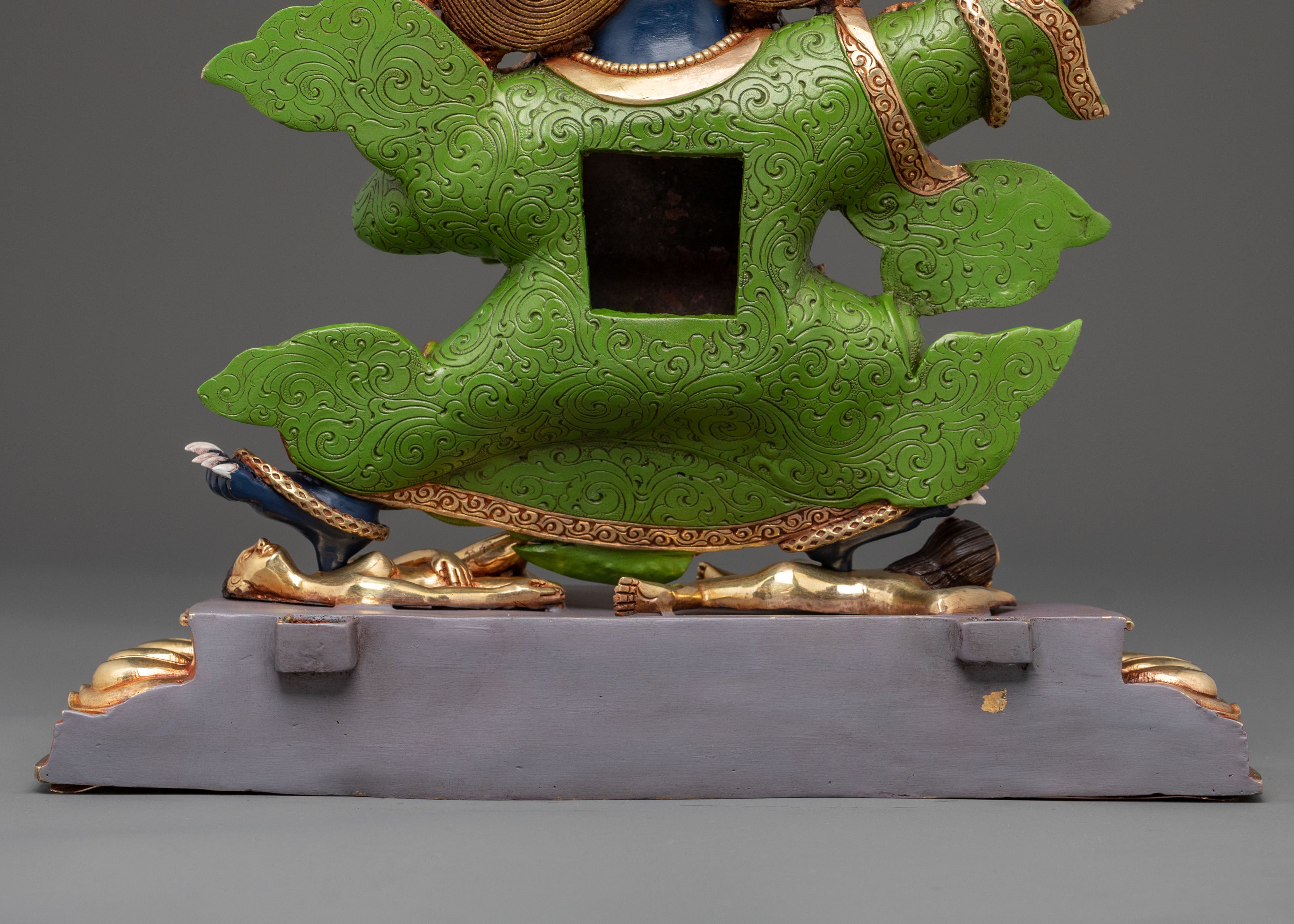Mahakala Bernakchen Statue: Guardian Deity