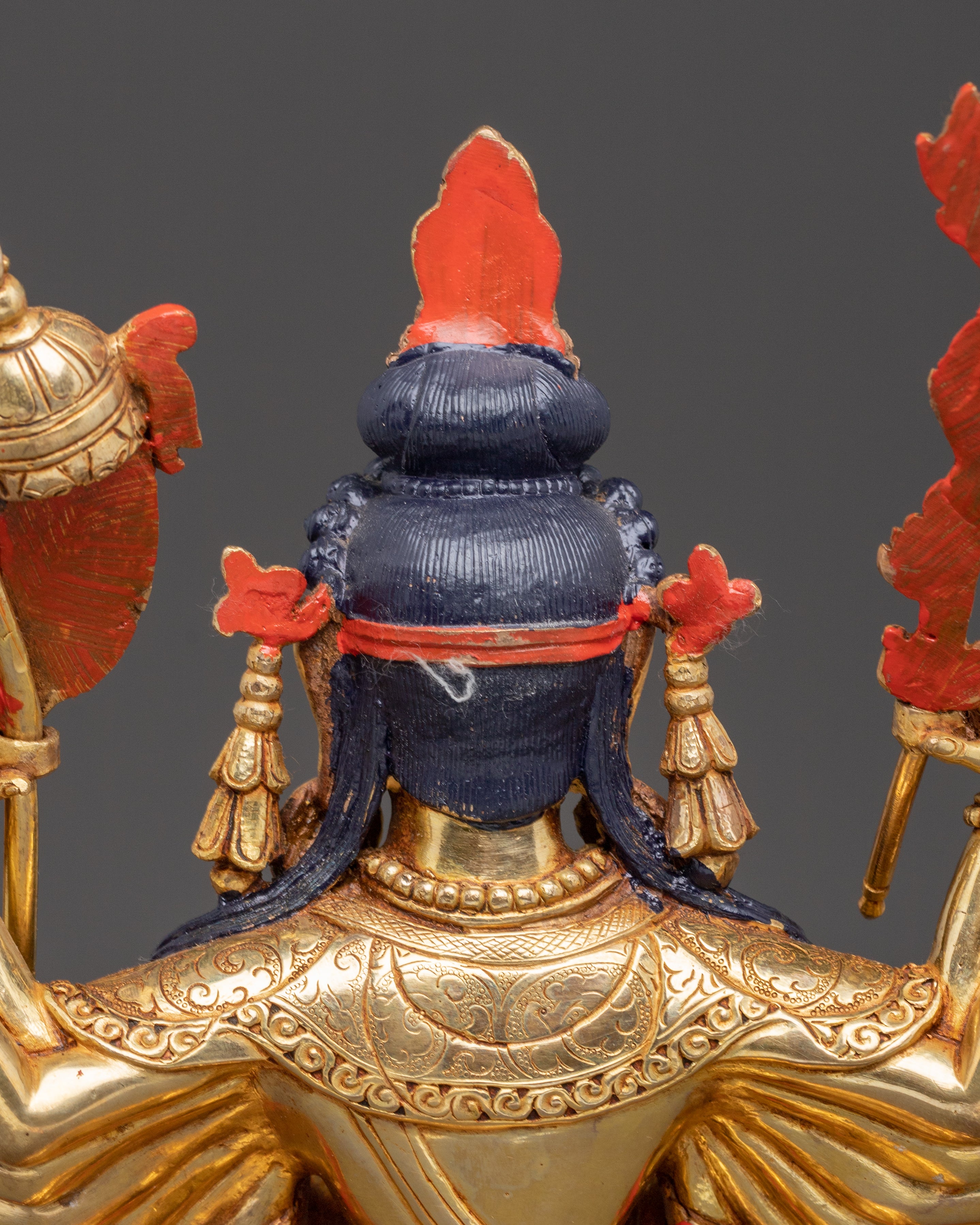 Golden Statue of Chundi | Buddhist Goddess of Compassion