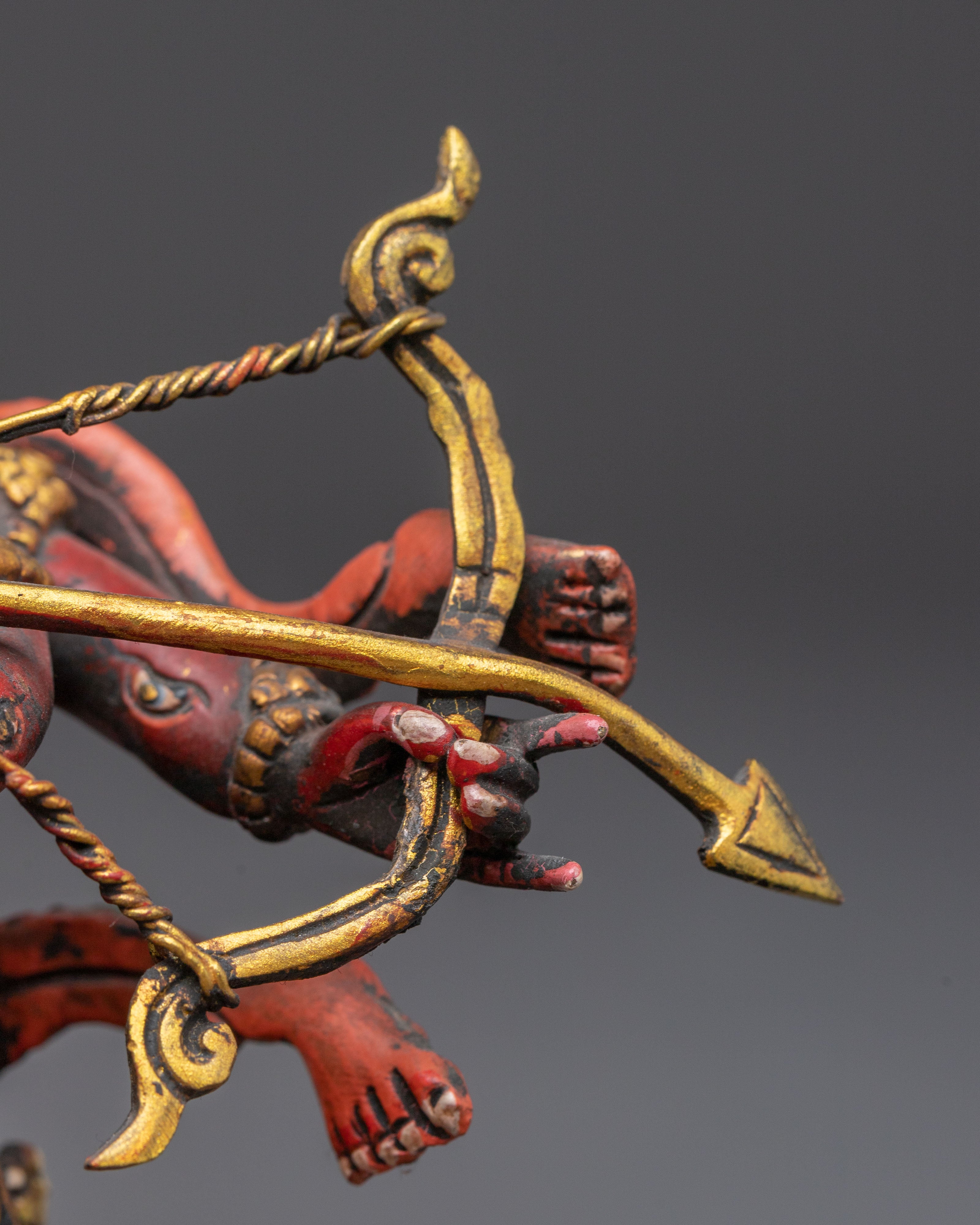 Statue of Rahula: Guardian of Dharma | Tibetan Buddhism Artwork