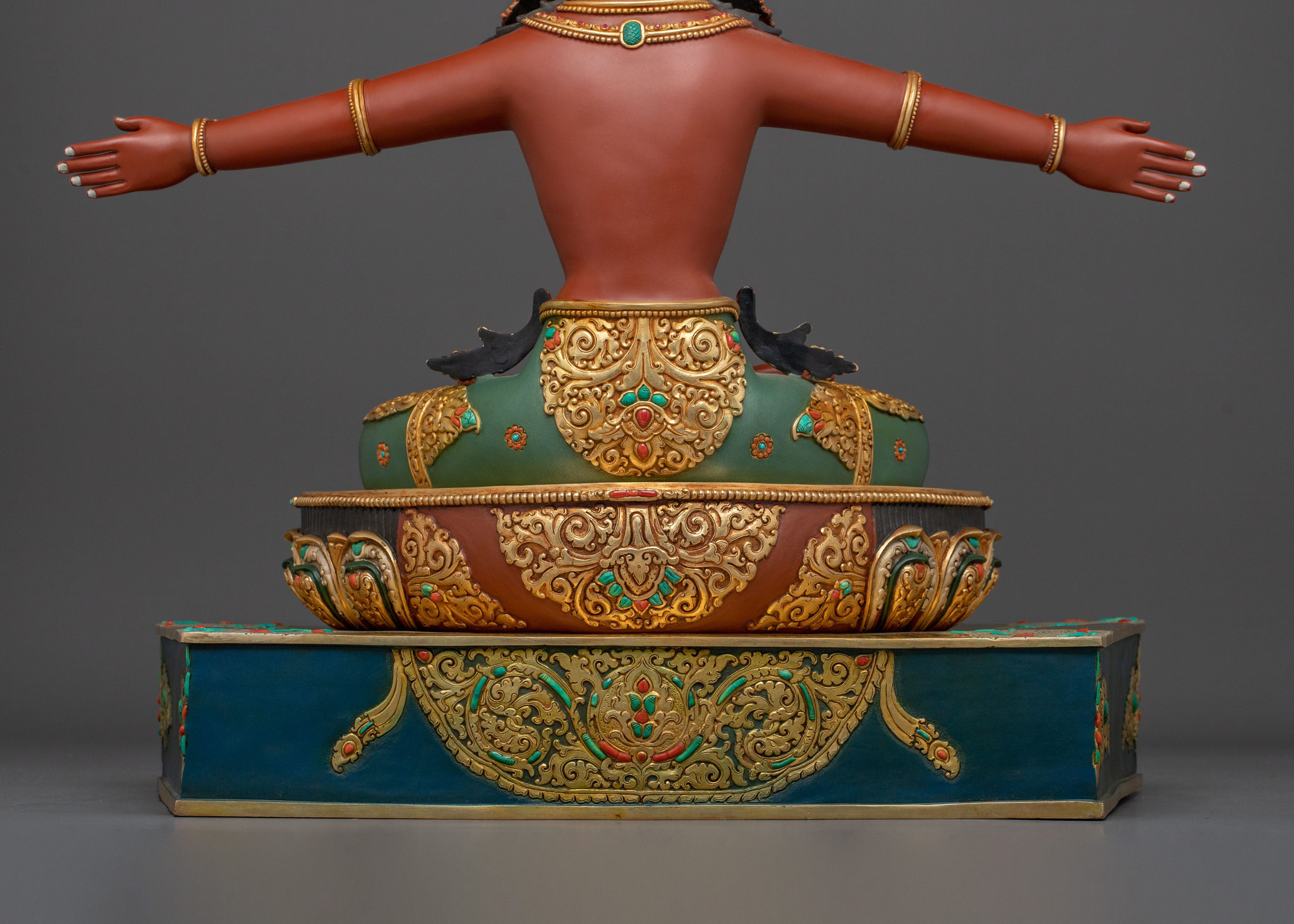 Handmade Statue of Indra: Protector of the Universe