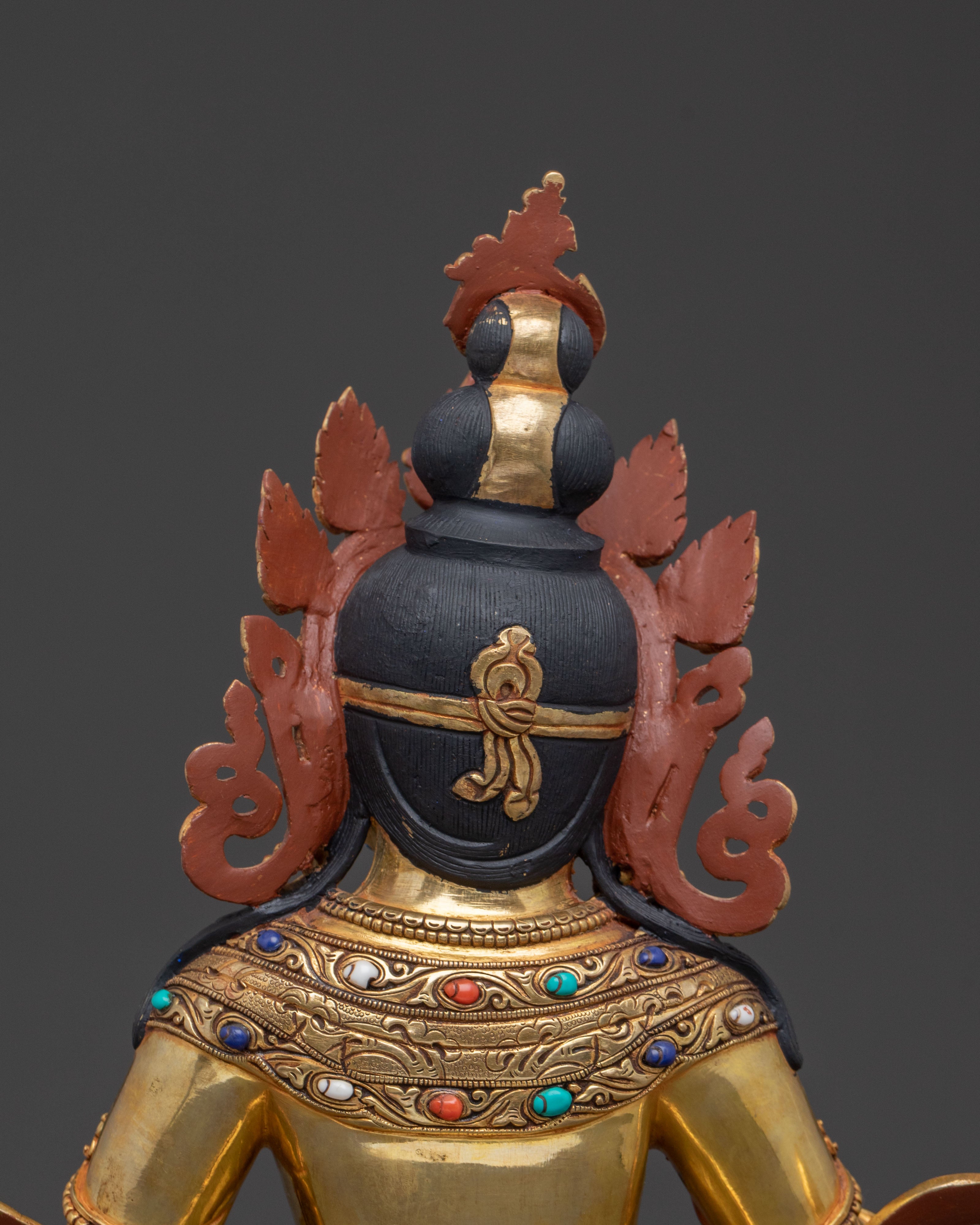 Golden Dzambhala Sacred Statue