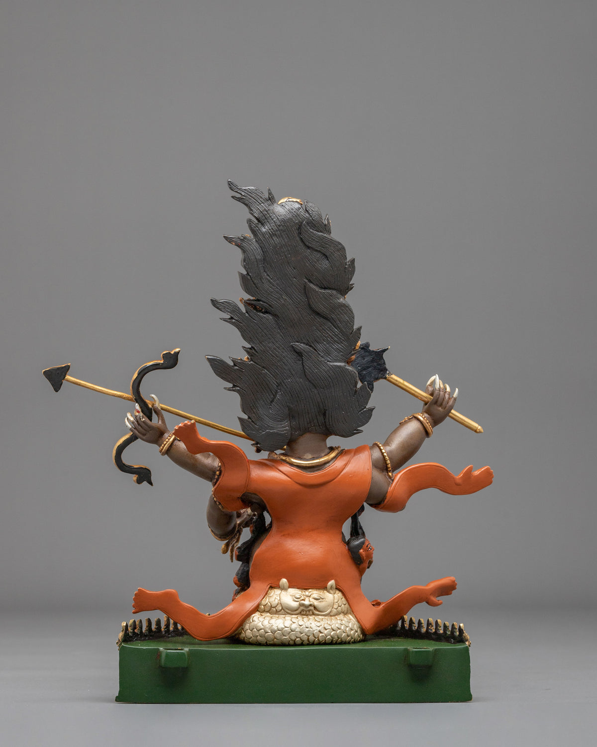 Rahula Copper Sculpture | Handcrafted Devotional Art