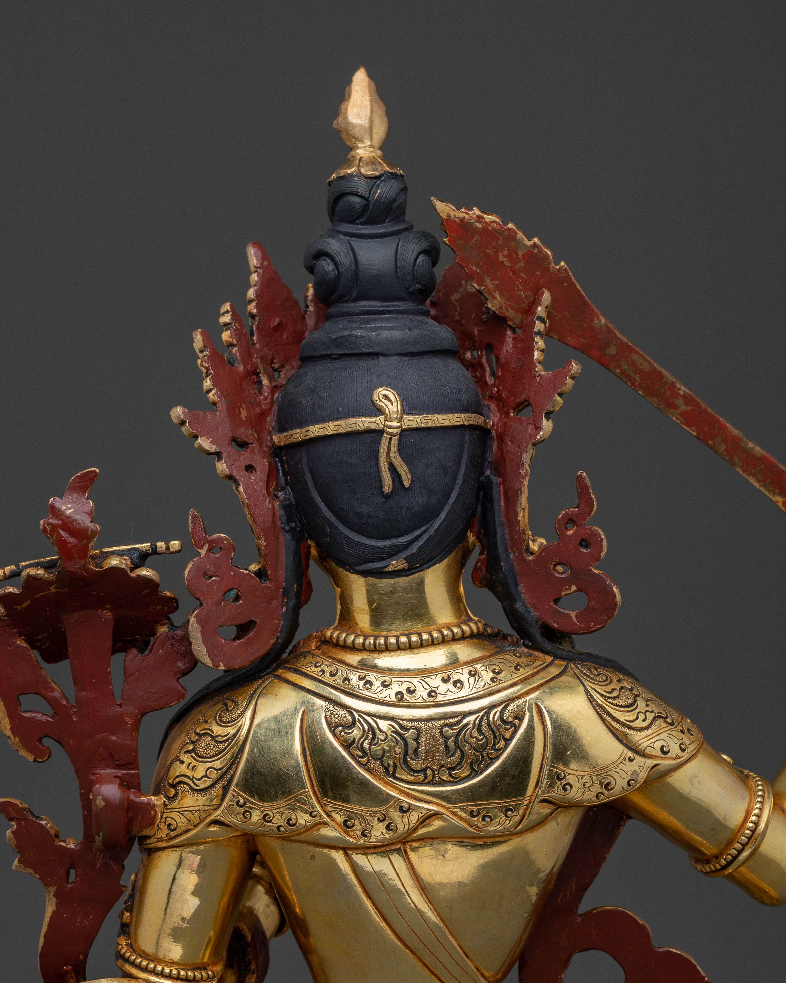 Sacred Manjushri Statue | Wisdom Figurine