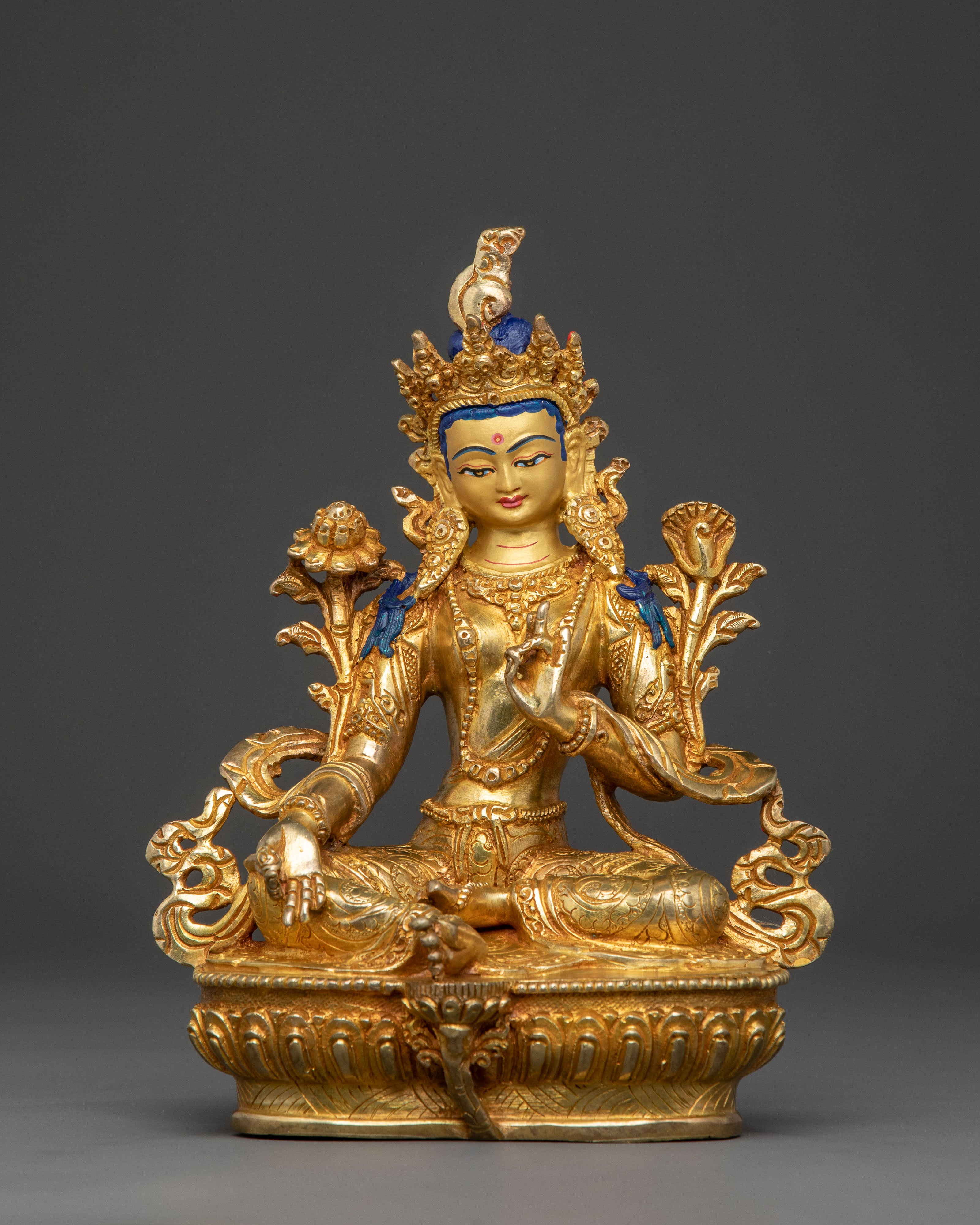 Green Tara Statue