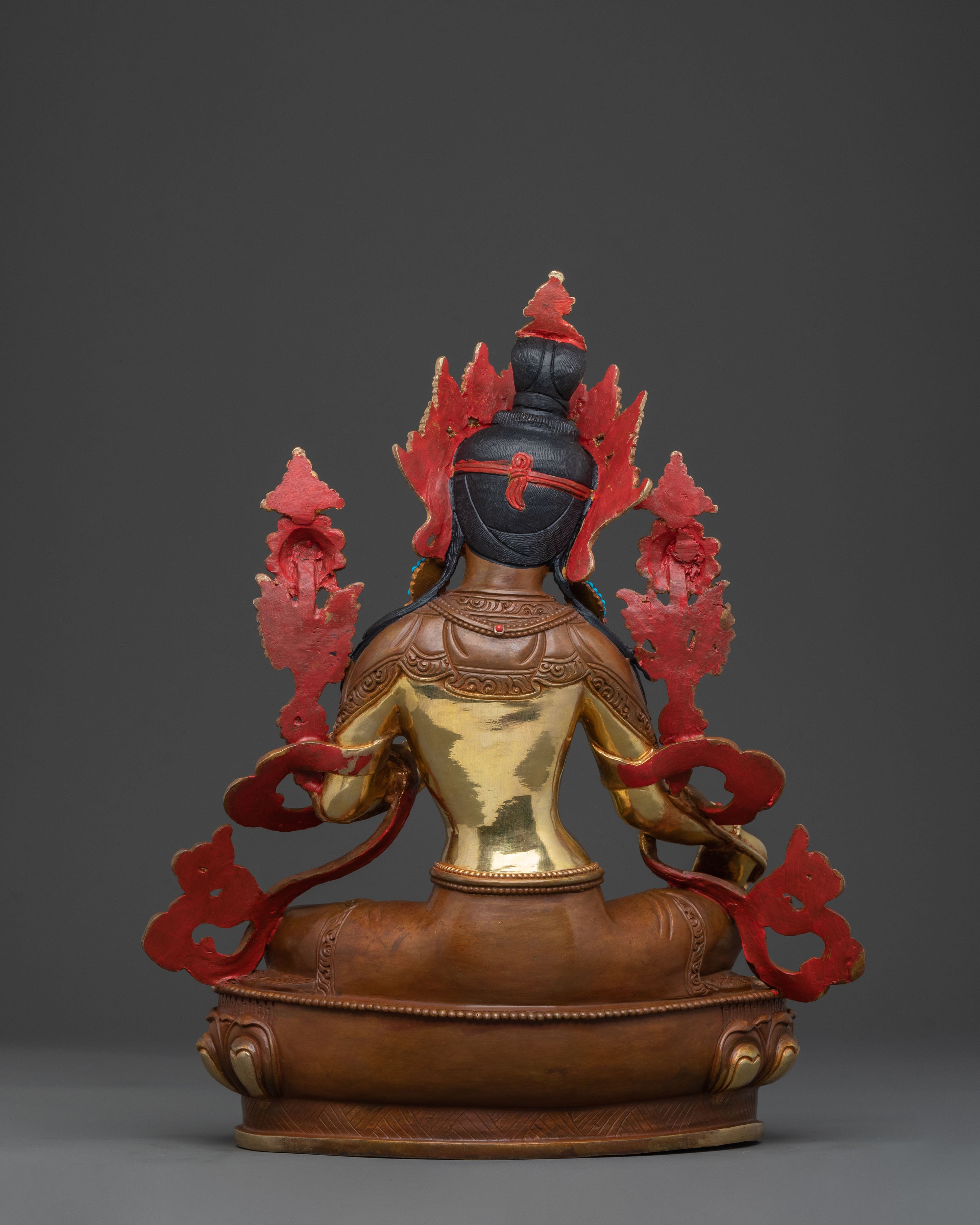 Guardian Green Tara Statue | Goddess of Compassion