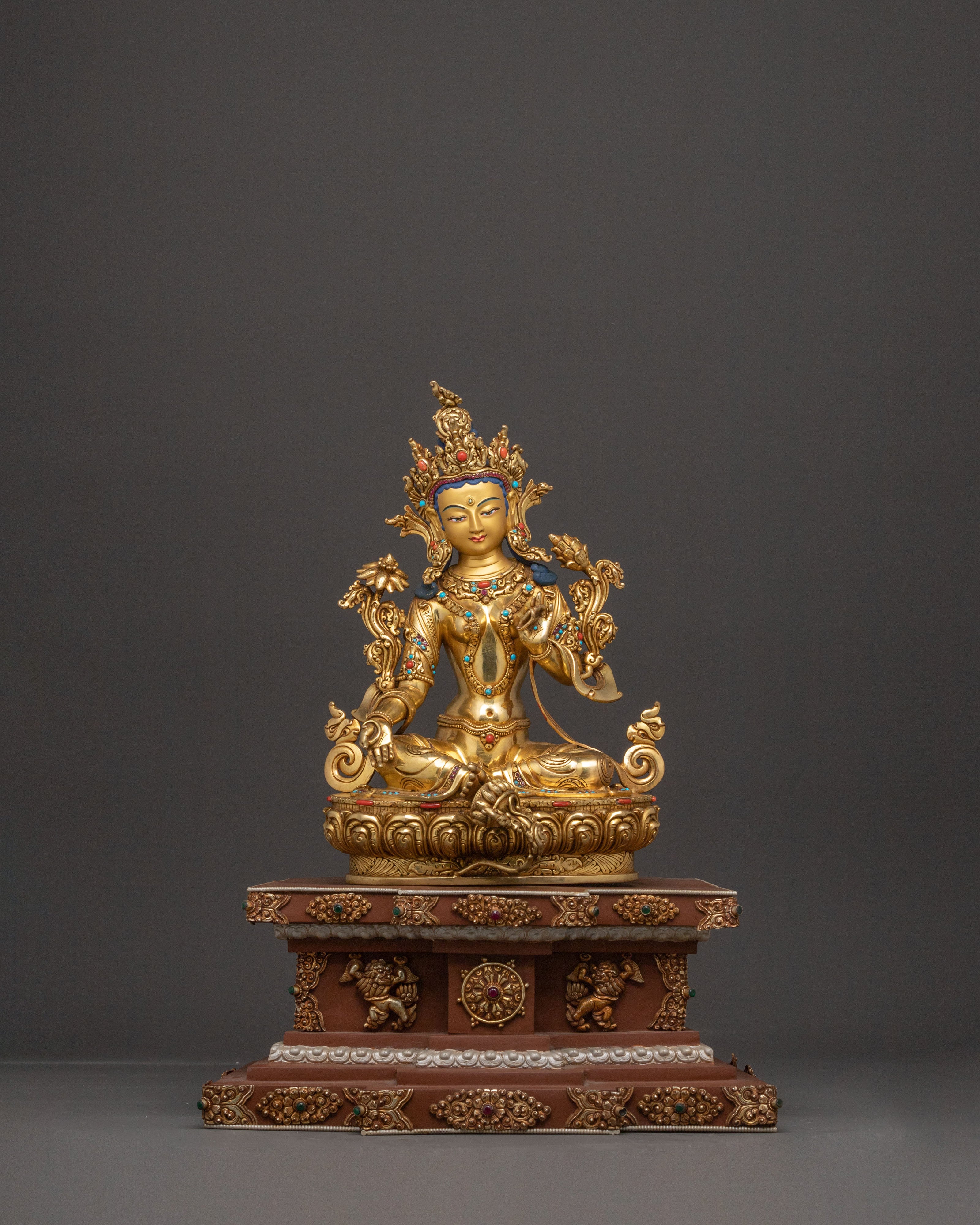 Radiant 21 Tara Spiritual Set – Gilded Copper Artistry