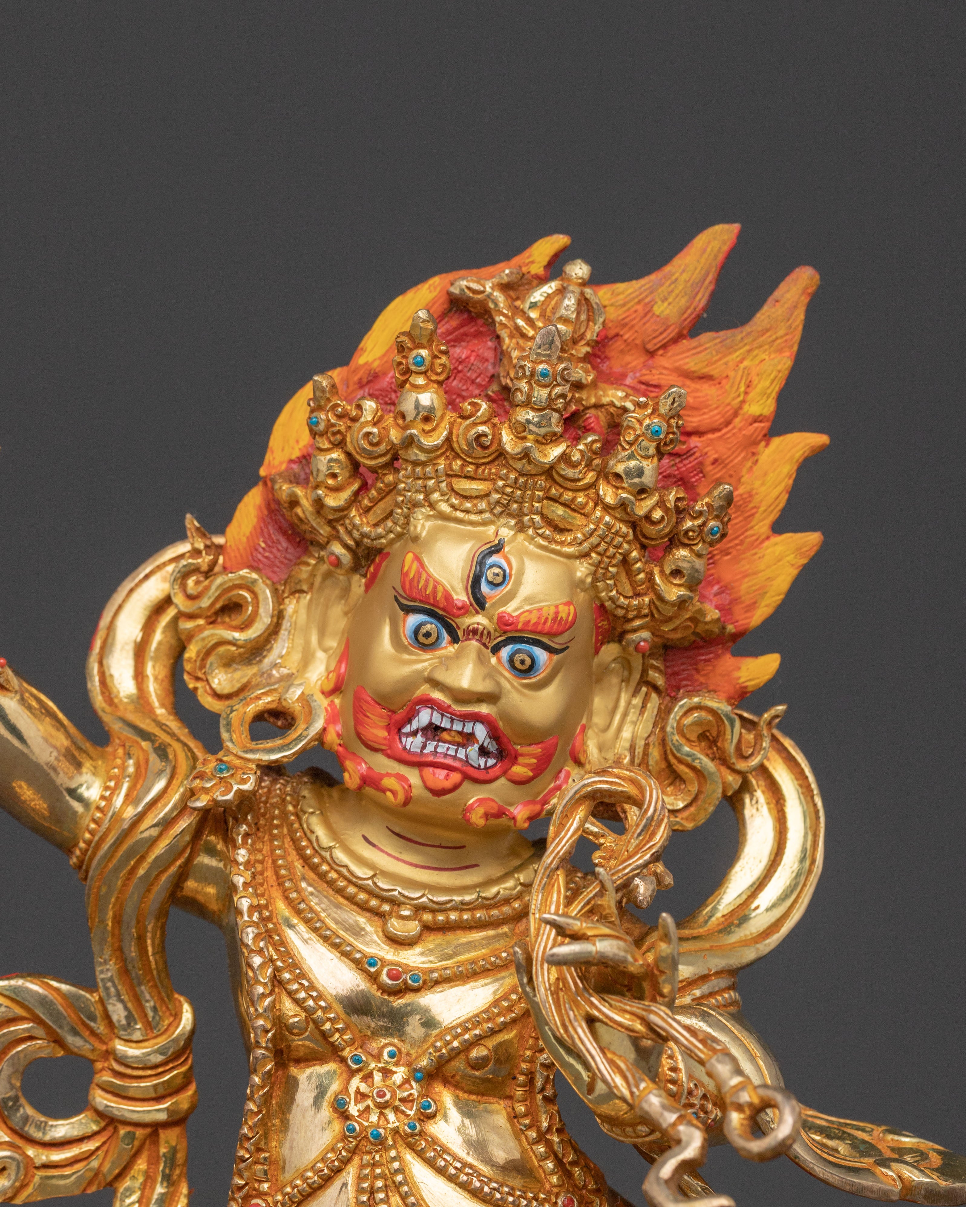 Vajrapani Spiritual Statue | Protector Sculpture