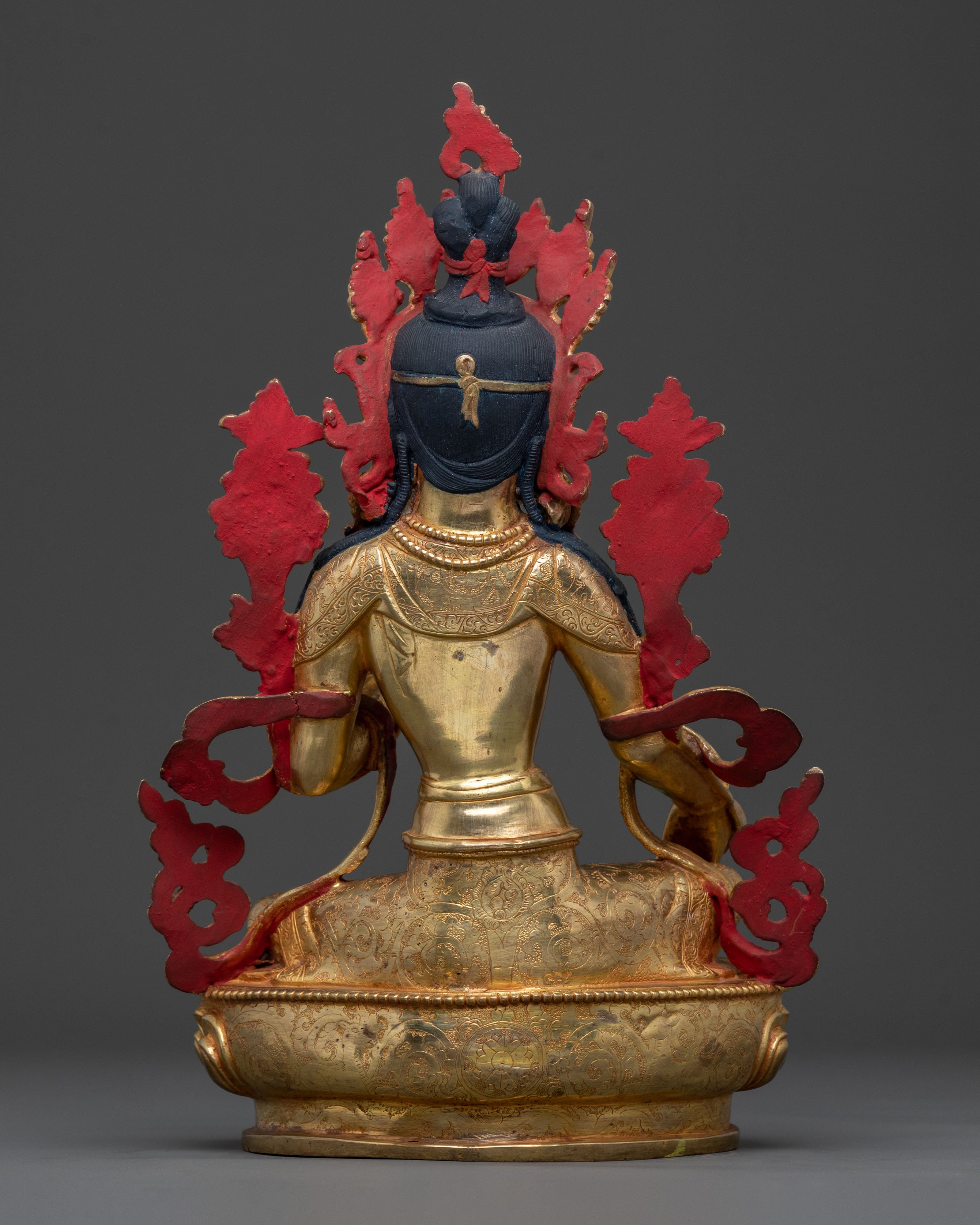 Handcrafted Green Tara Statue | Mother Figurine