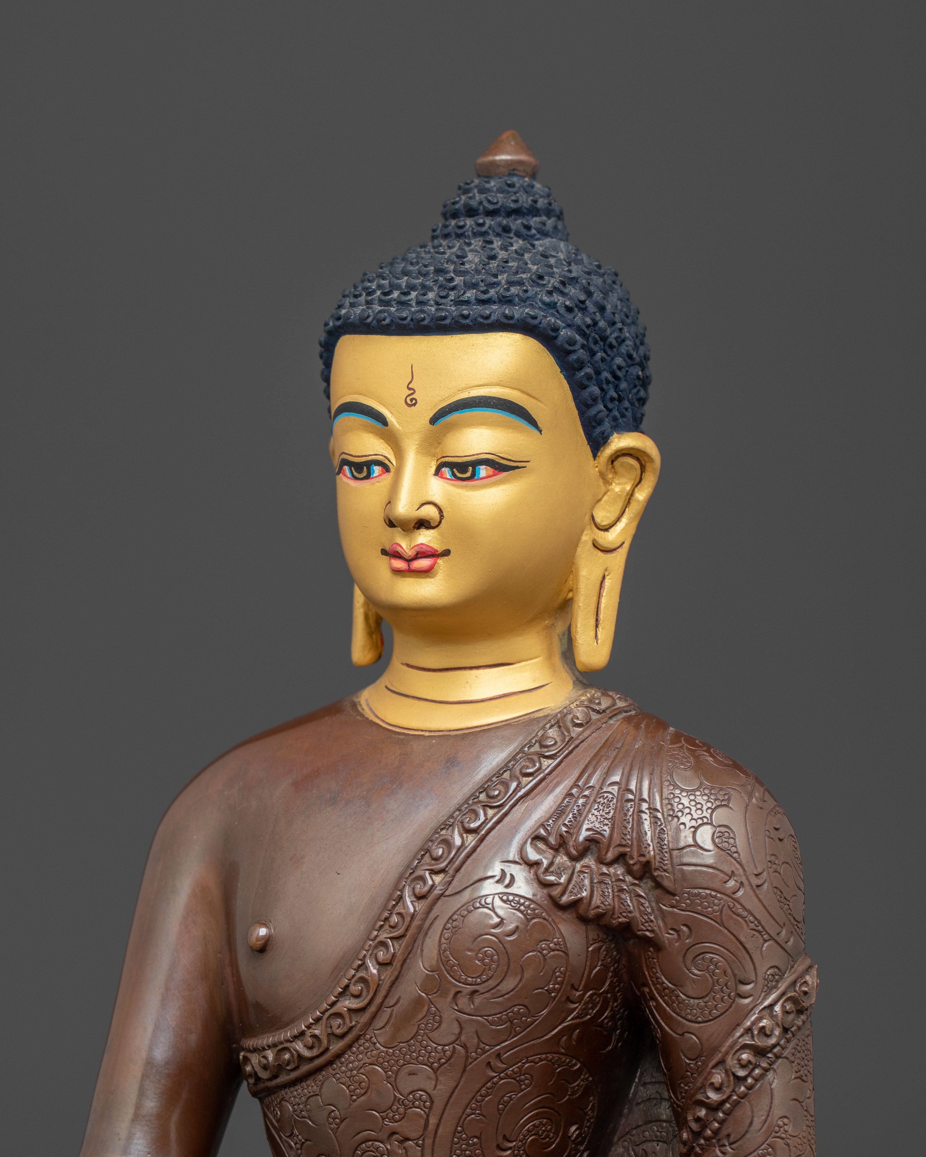 Handcrafted Statue of Buddha Shakyamuni | Historical Gautama Buddha