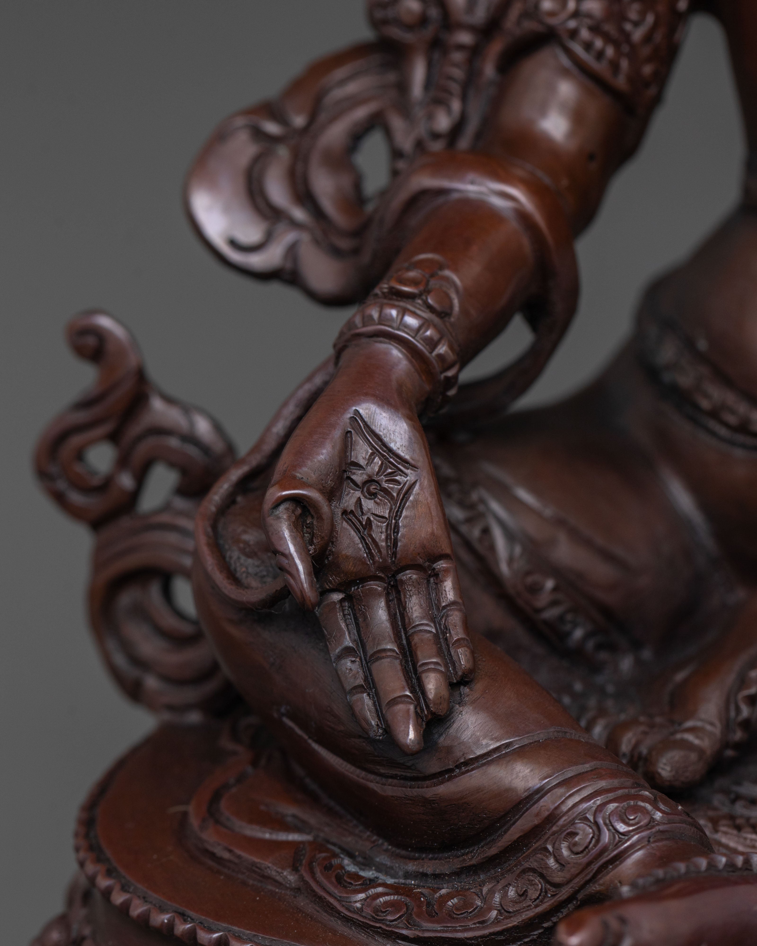 Protector Figurine: Green Tara | Compassion & Healing Goddess