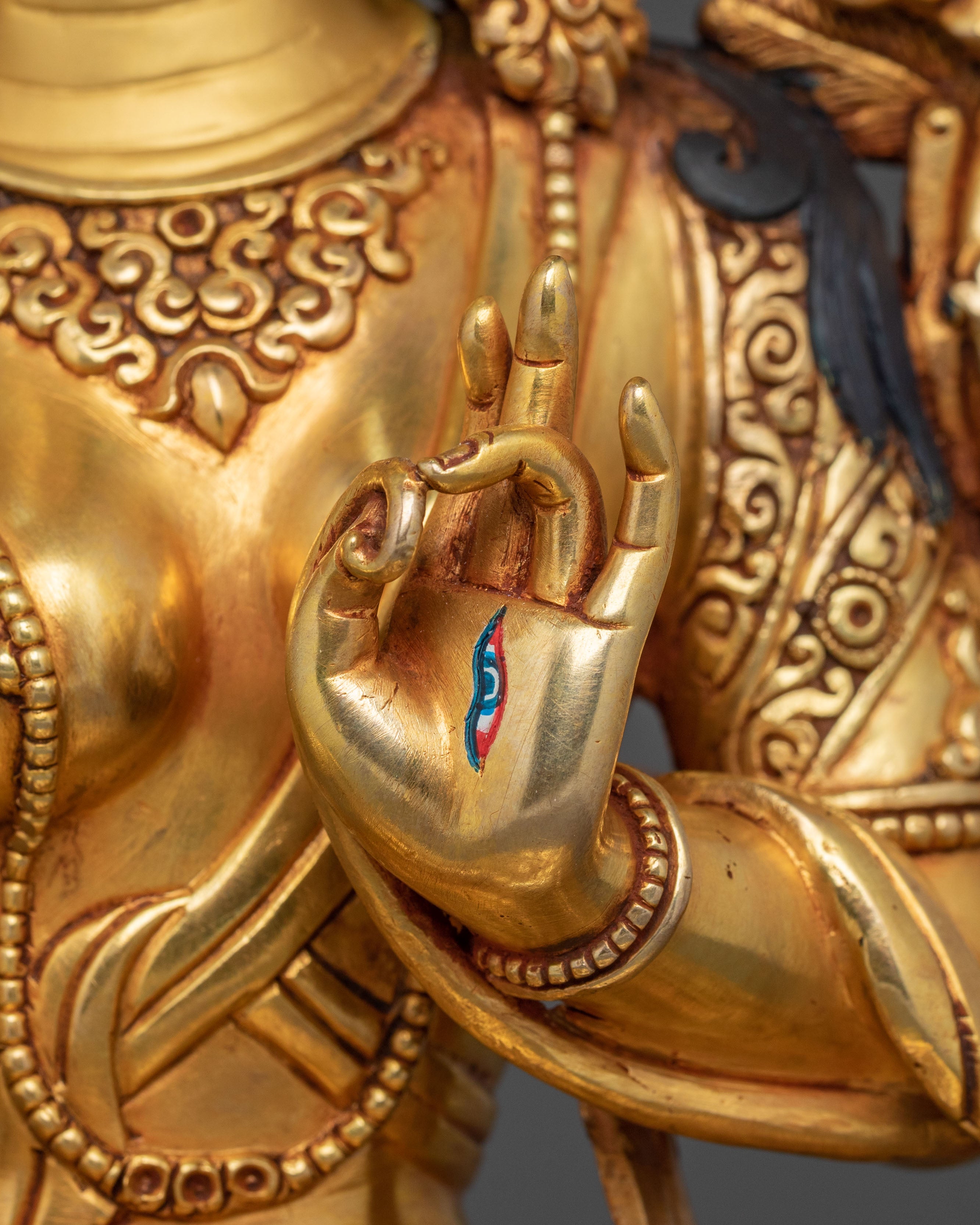 White Tara Divine Sculpture | Goddess of Compassion and Protection