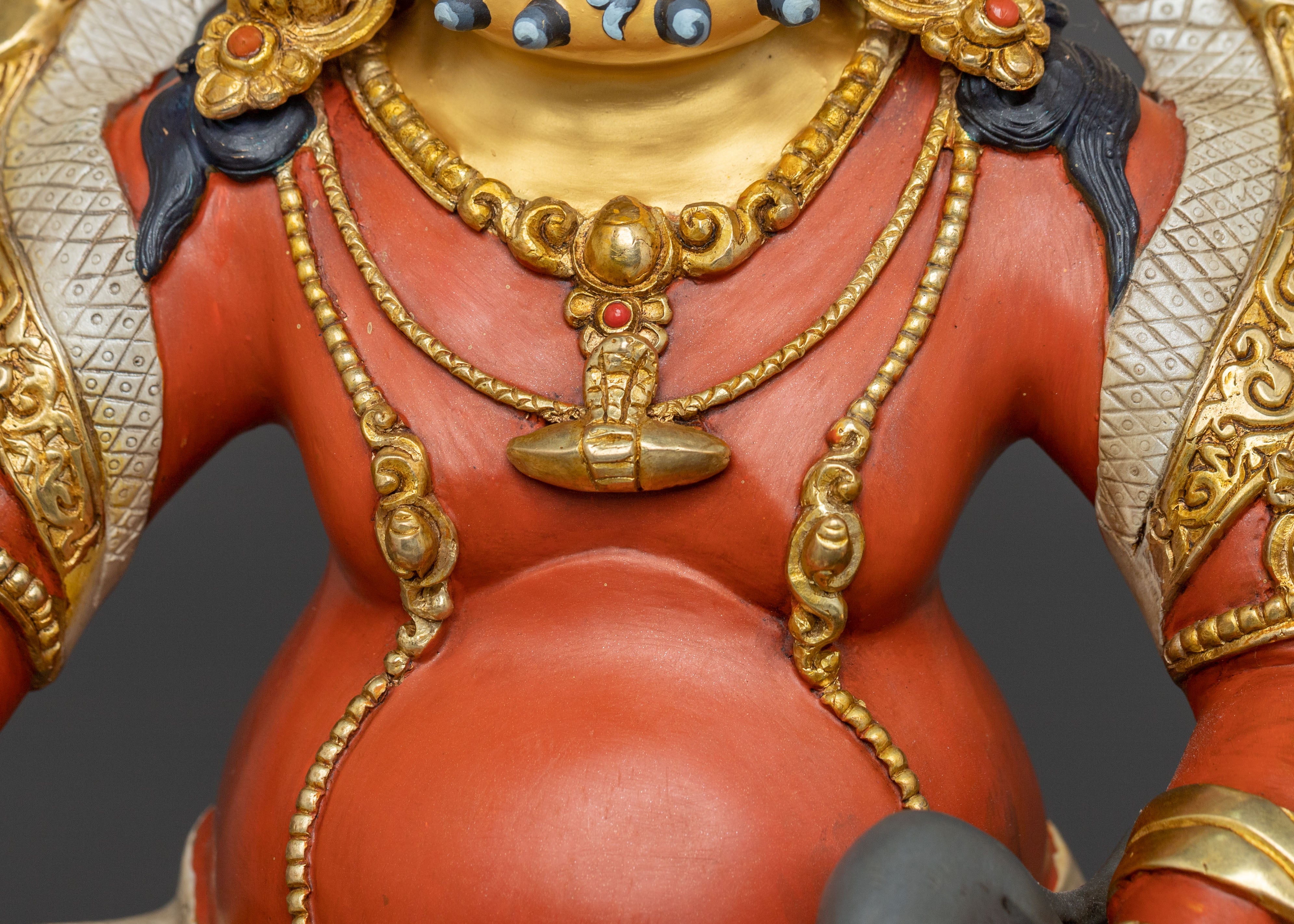 Dzambhala Spiritual Sculpture of Abundance