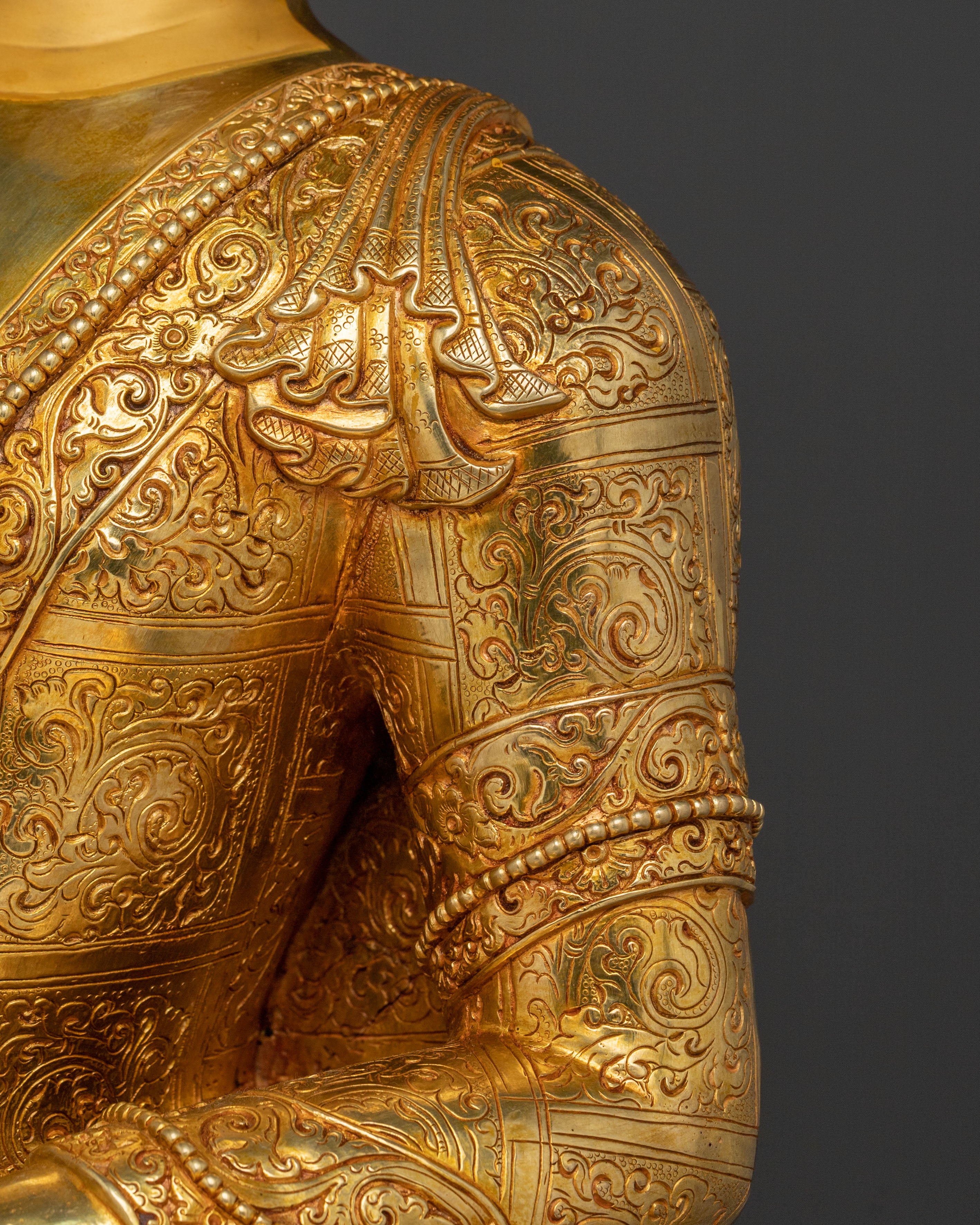 Handcrafted Shakyamuni Buddha Statue | Buddhist Decor