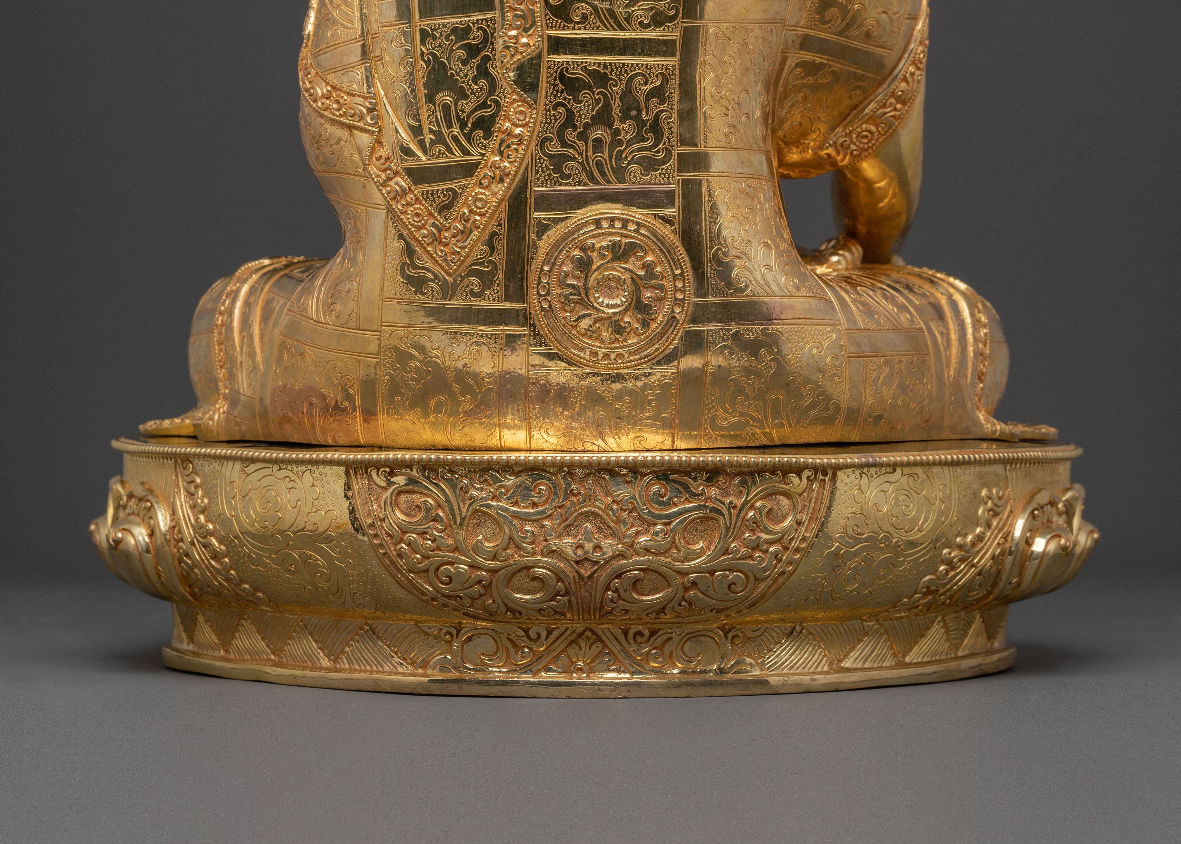 Shakyamuni Enlightened Buddha Altar Decor | Sacred Buddhist Statue