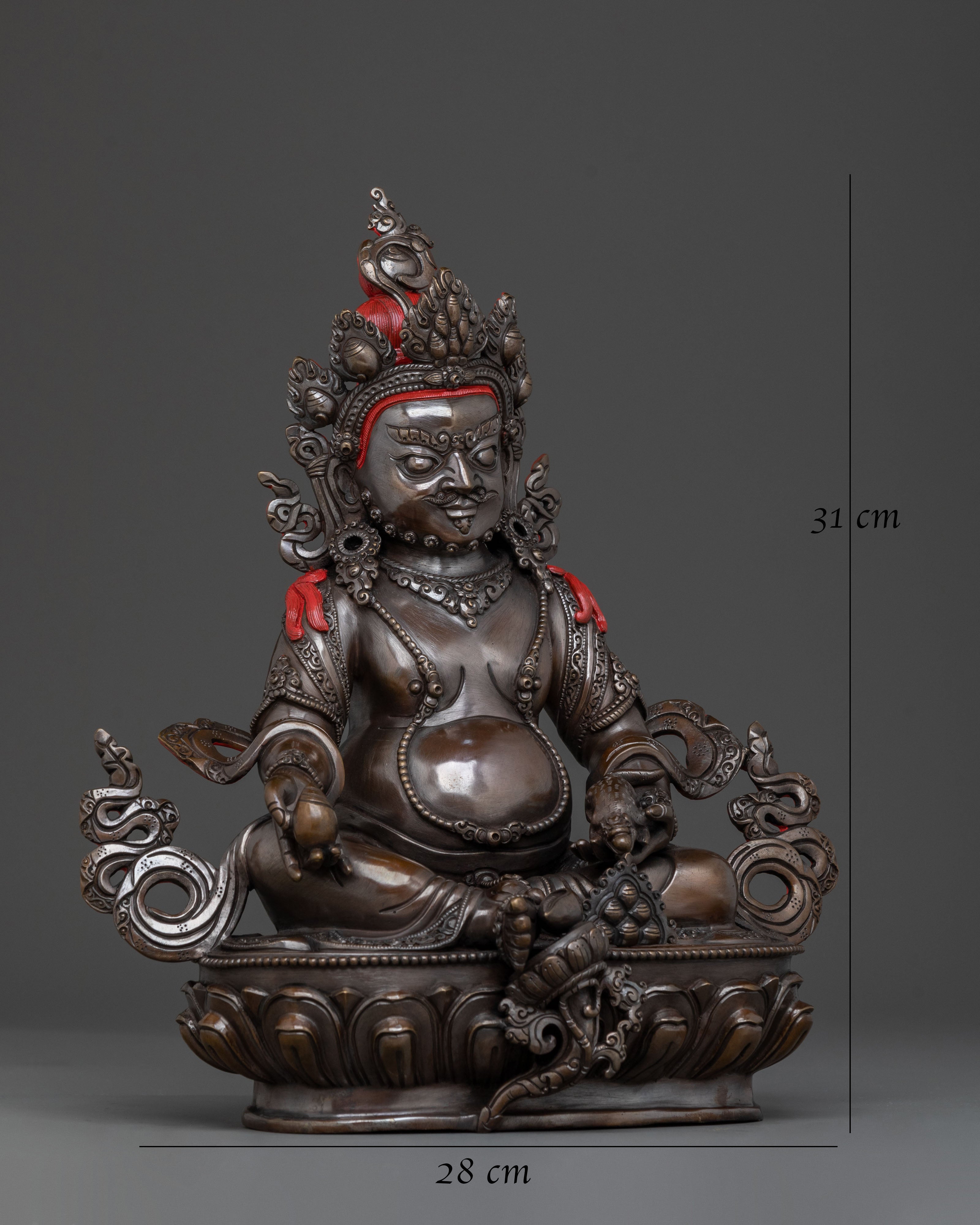 Dzambhala Statue | Tibetan Buddhist Wealth God