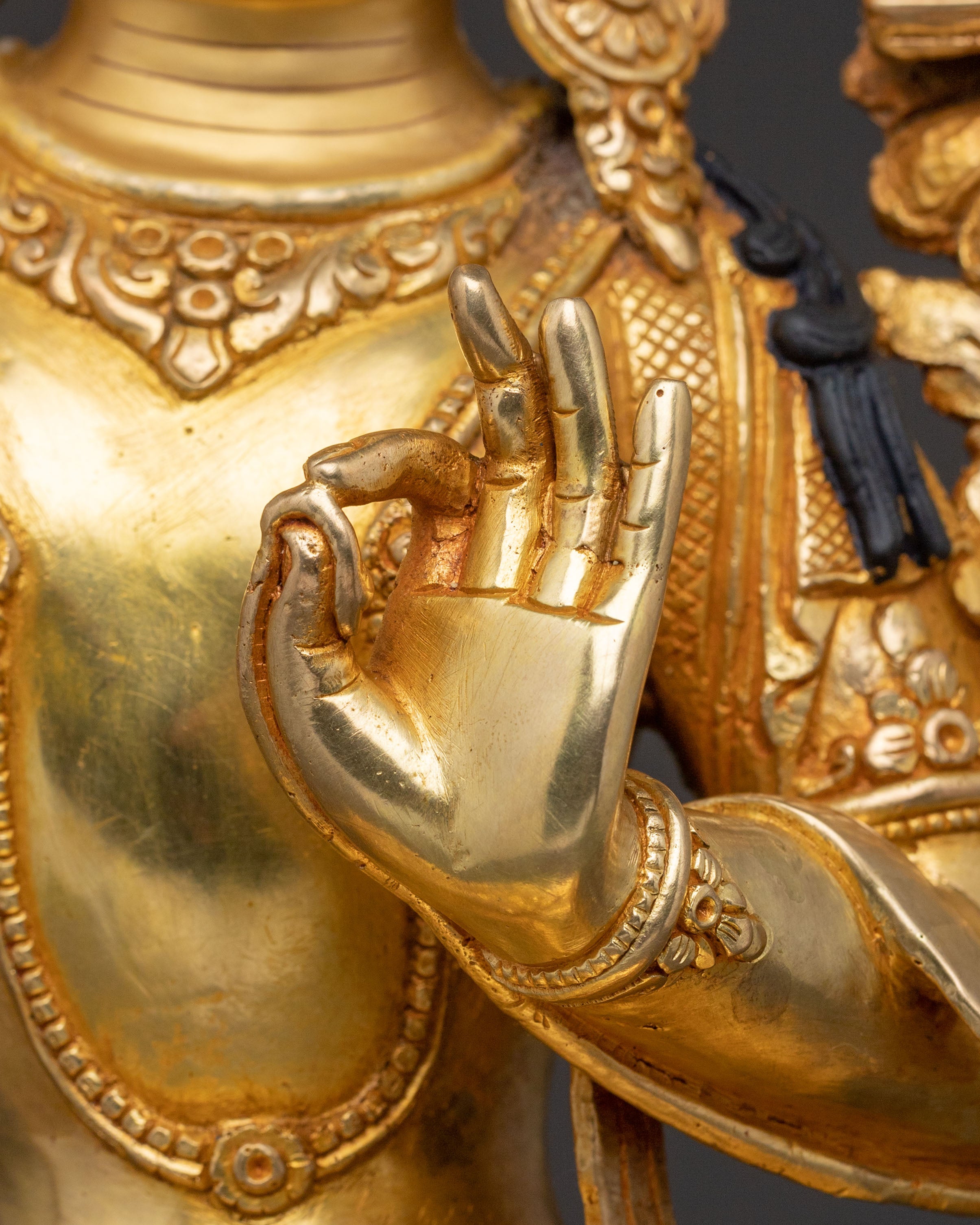 The Sword of Wisdom Manjushri Statue