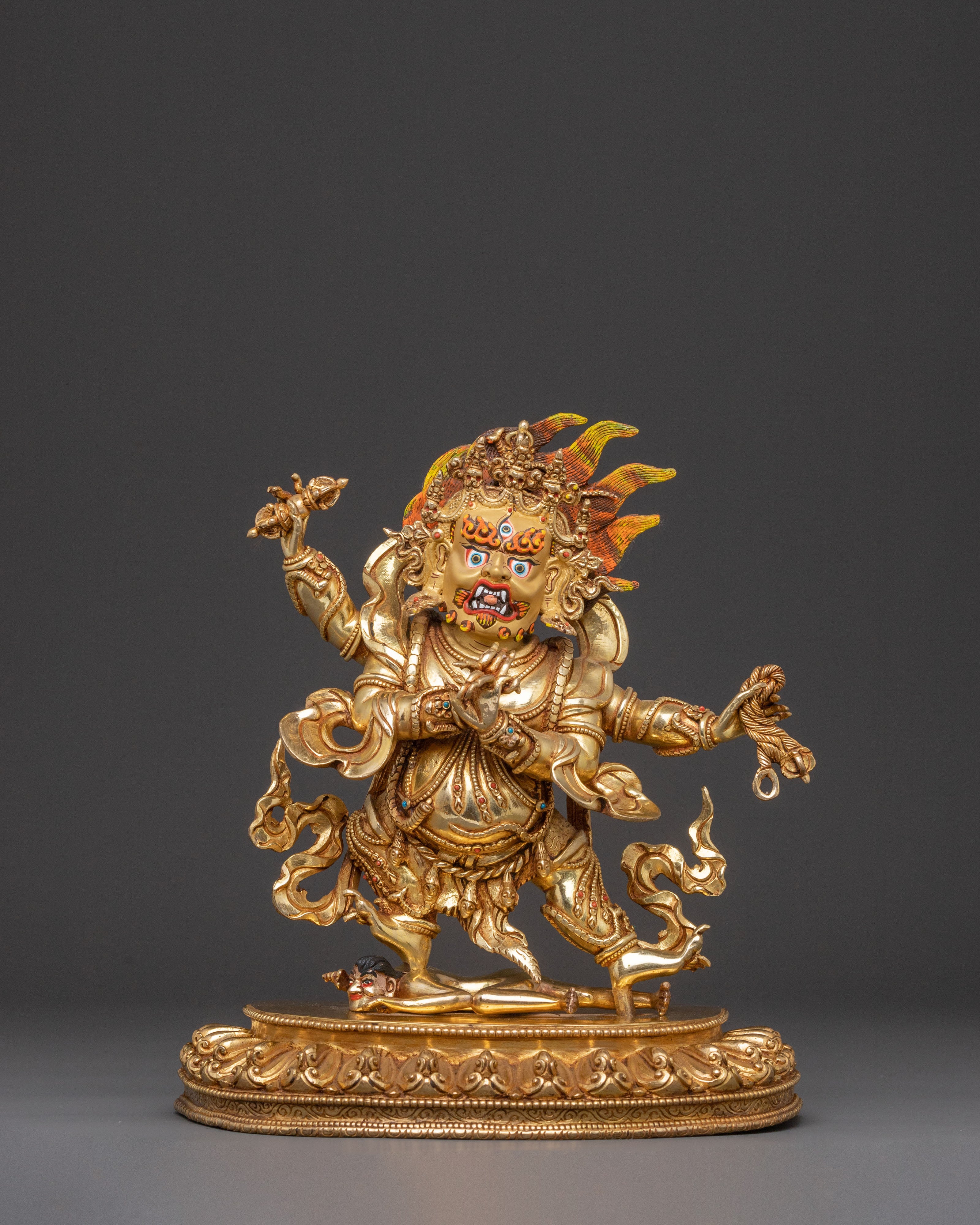Divine Butadamara Guardian Statue | Sacred Tibetan Buddhist Statue
