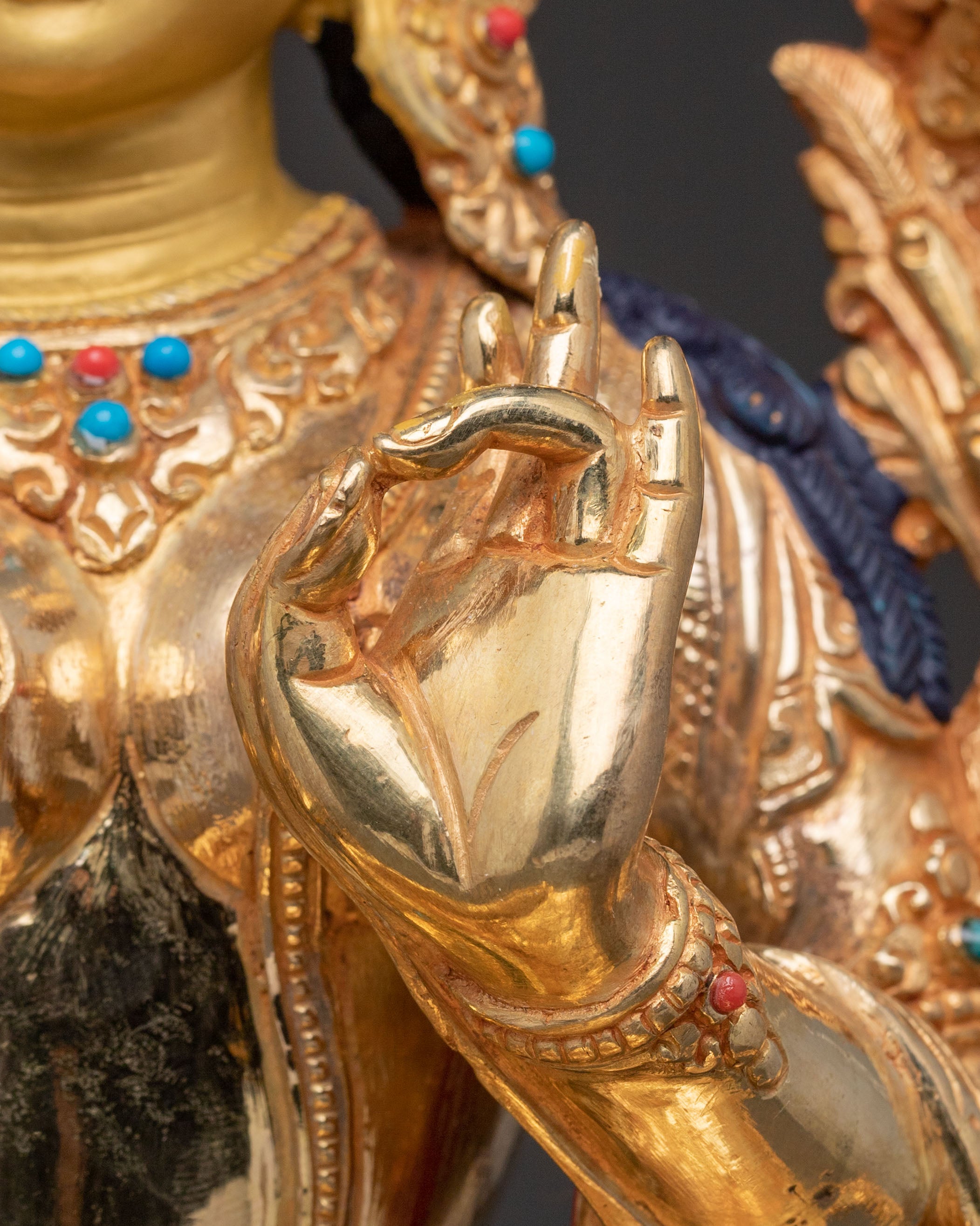 Green Tara Statue – Handcrafted Devotion