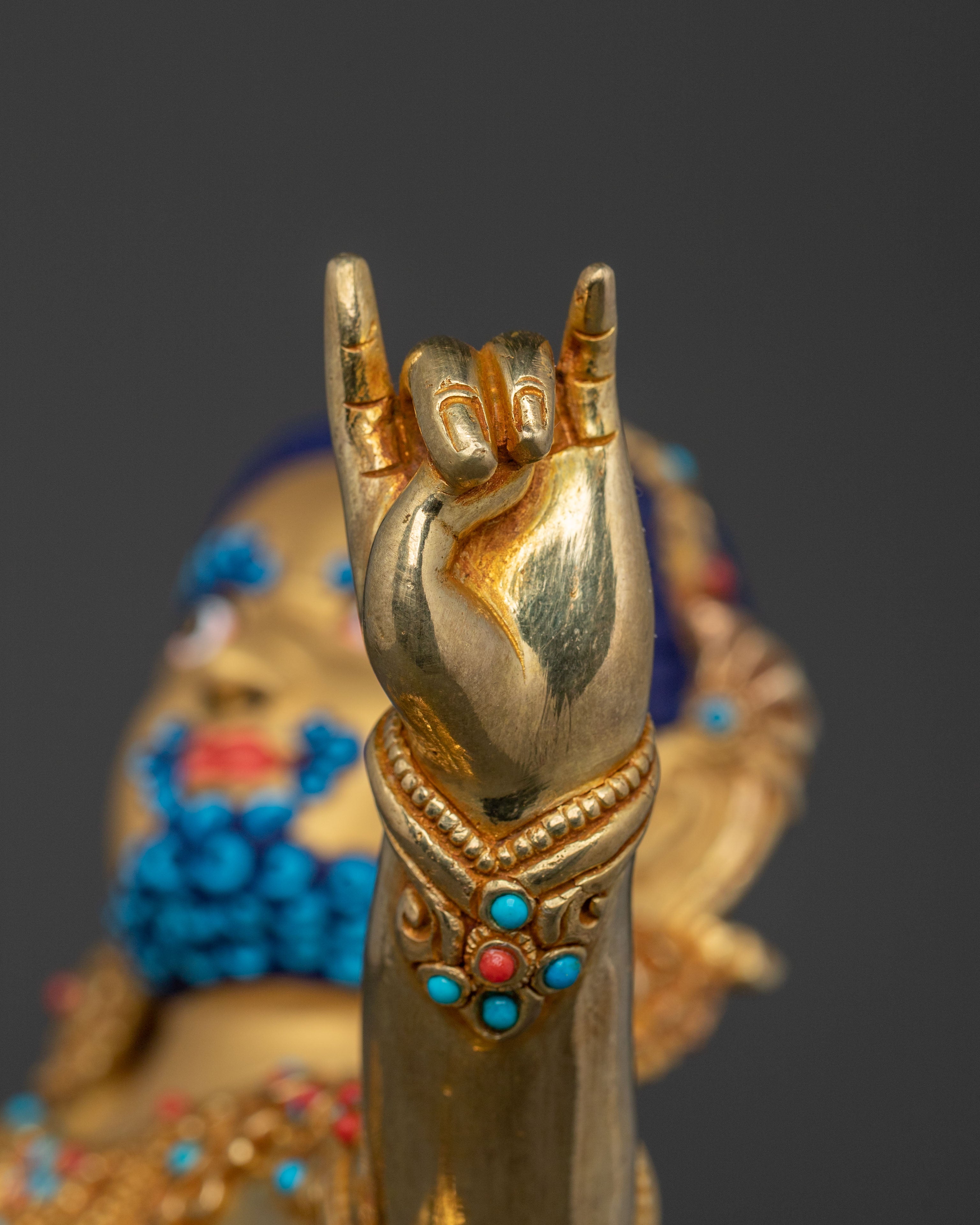 Virupa: 24K Gold Gilded Magnificent Statue