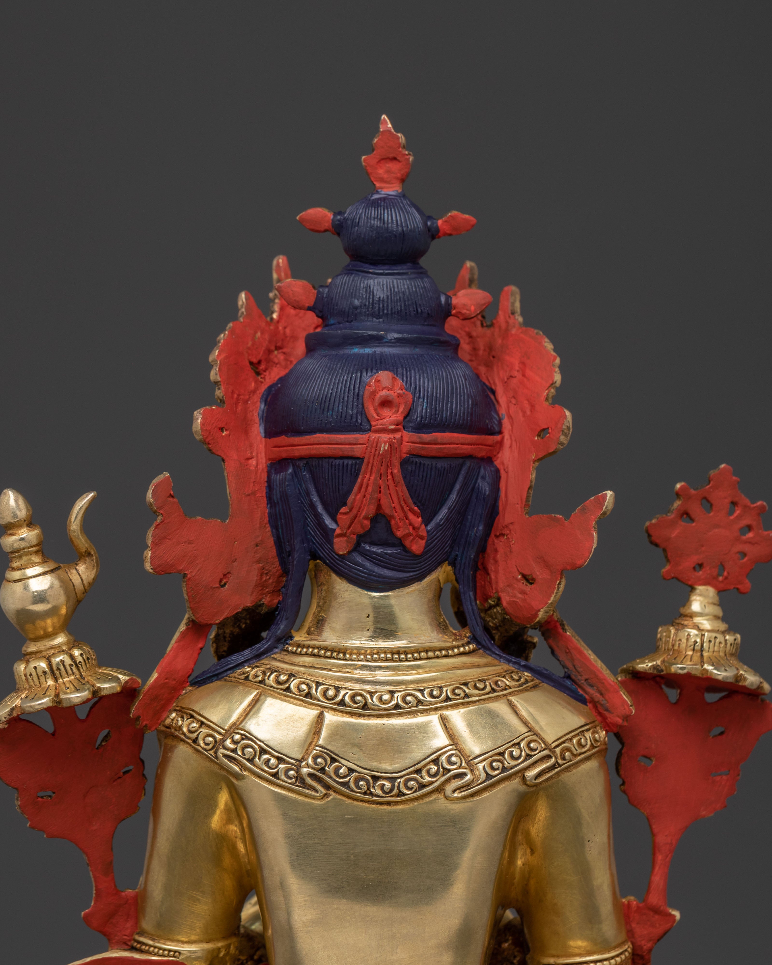 Maitreya Buddha Statue – 24K Gold Gilded | The Hope of Future