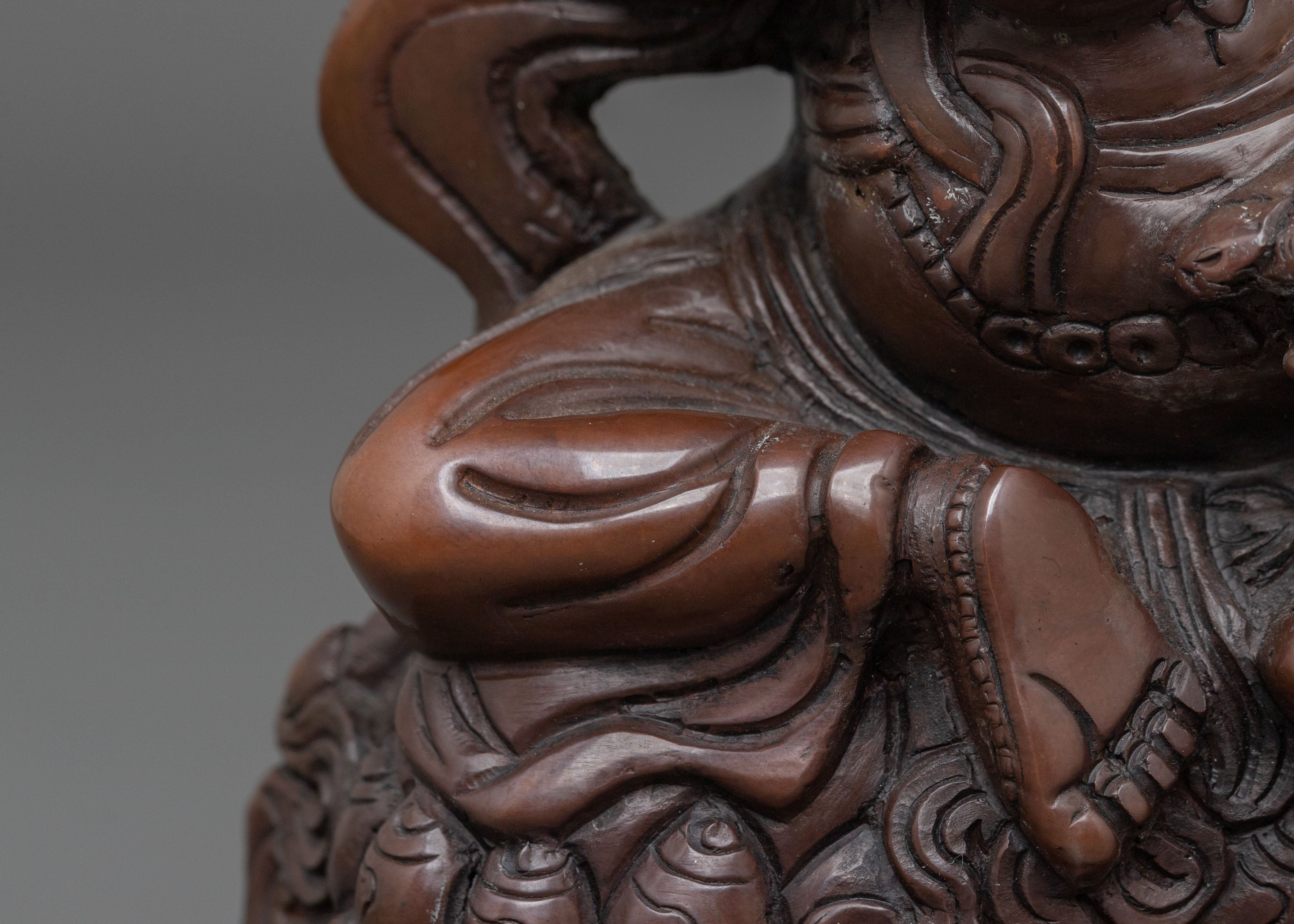 Handmade Dzambhala Sacred Sculpture