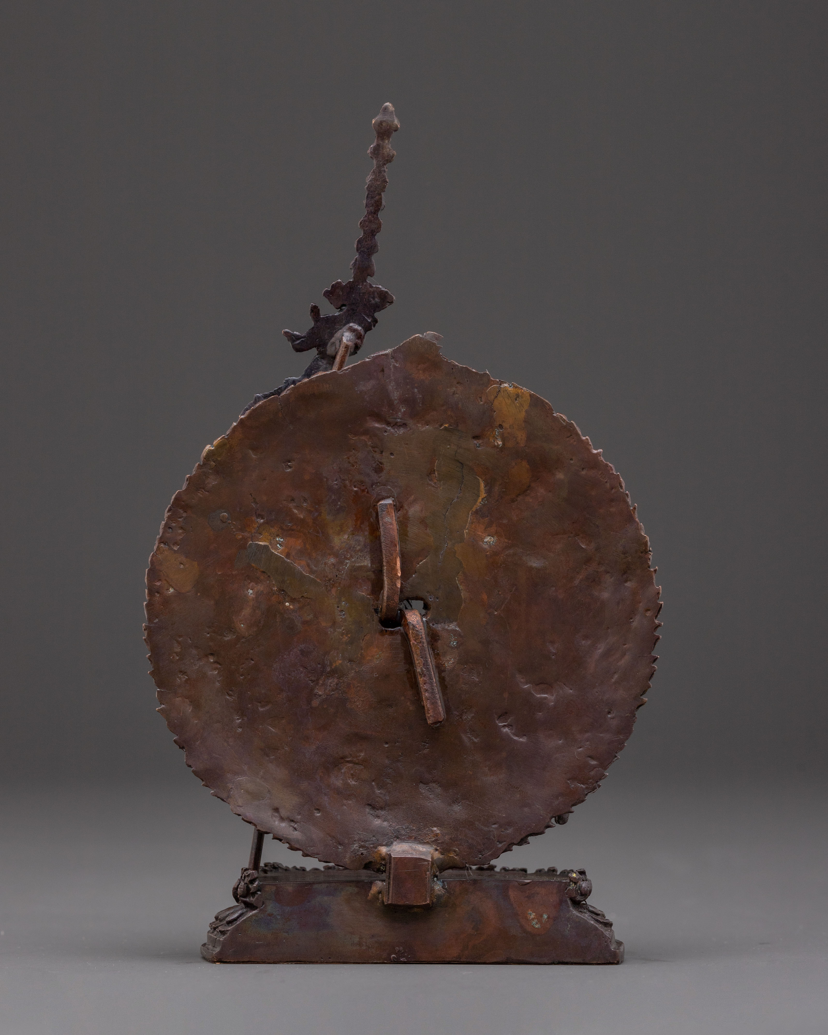 Dakini Queen Vajrayogini Statue for Rituals in Oxidized Copper